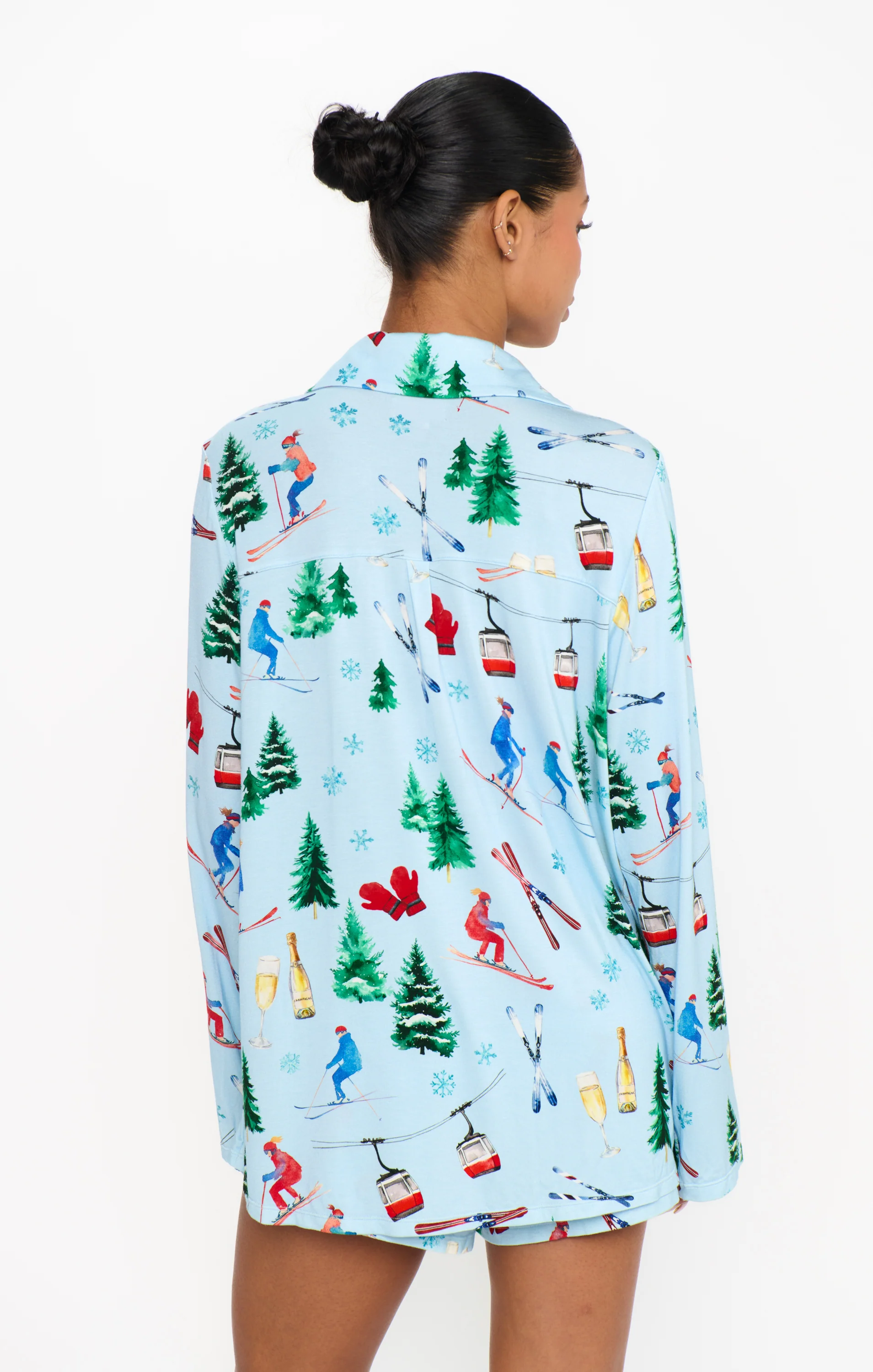 Favorite PJ Set ~ Slopes and Sips Jersey - Image 5