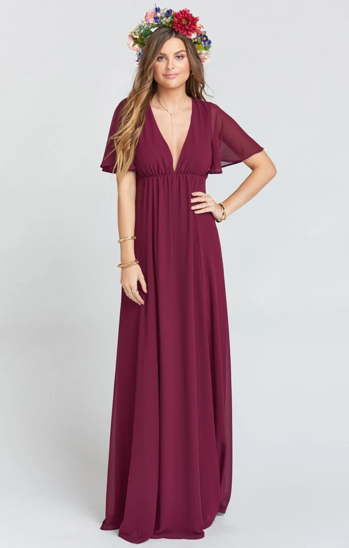 Faye Flutter Maxi Dress - Image 13