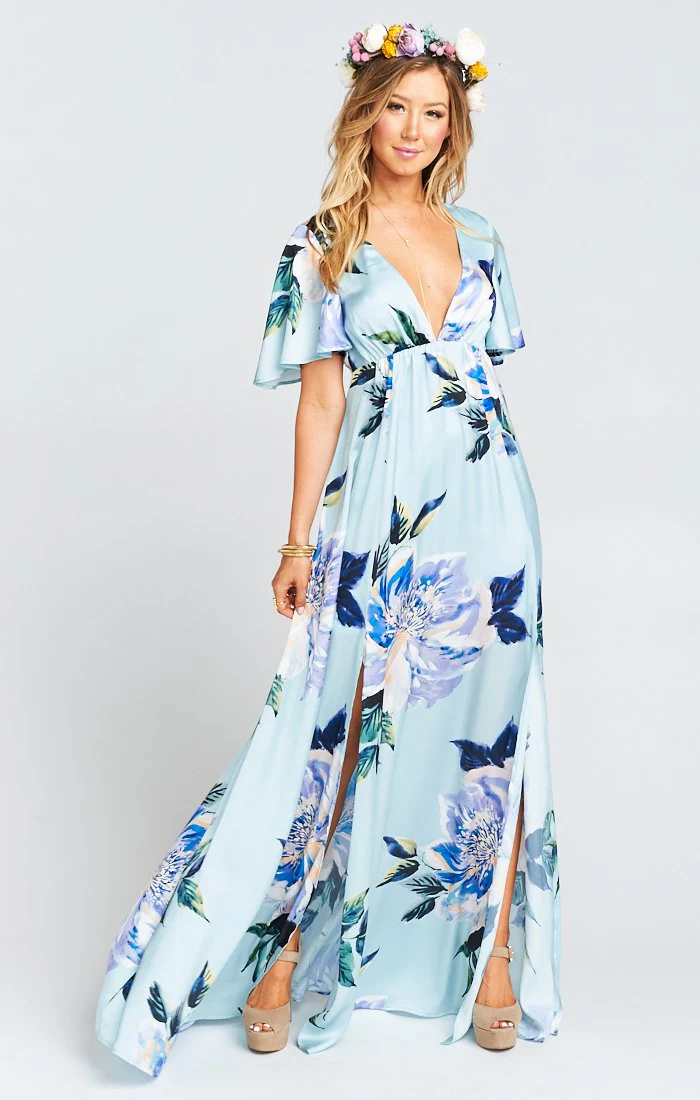 Faye Flutter Maxi Dress - Image 14
