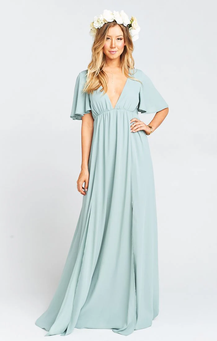 Faye Flutter Maxi Dress - Image 17
