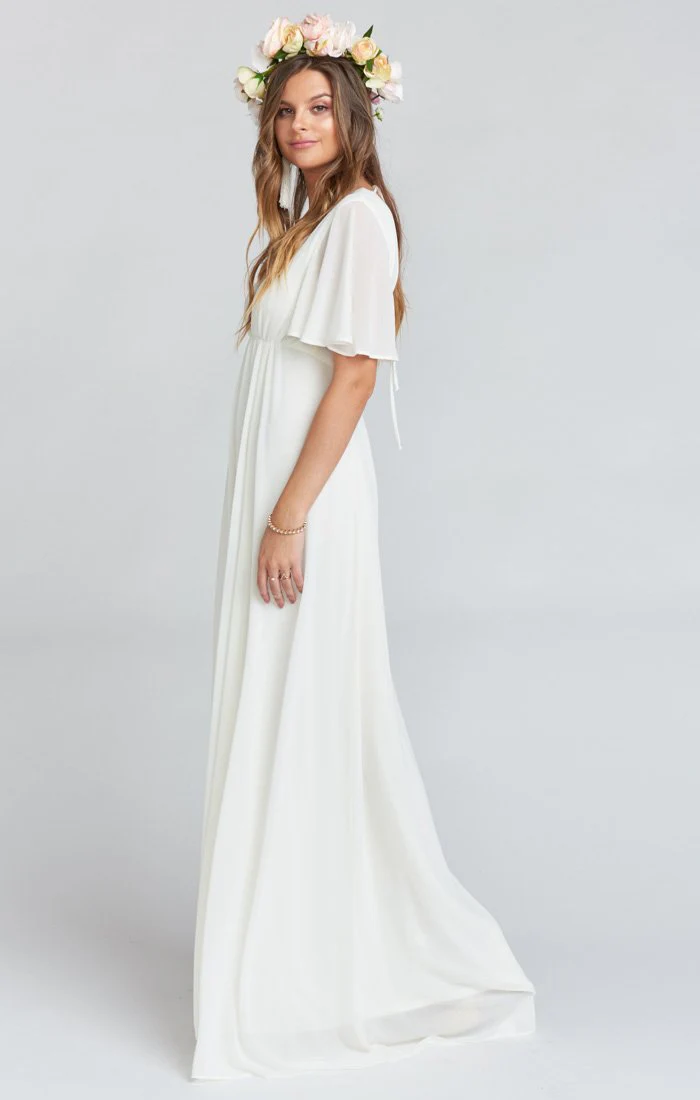 Faye Flutter Maxi Dress - Image 18