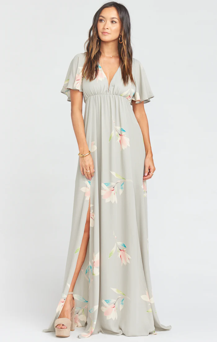 Faye Flutter Maxi Dress - Image 2