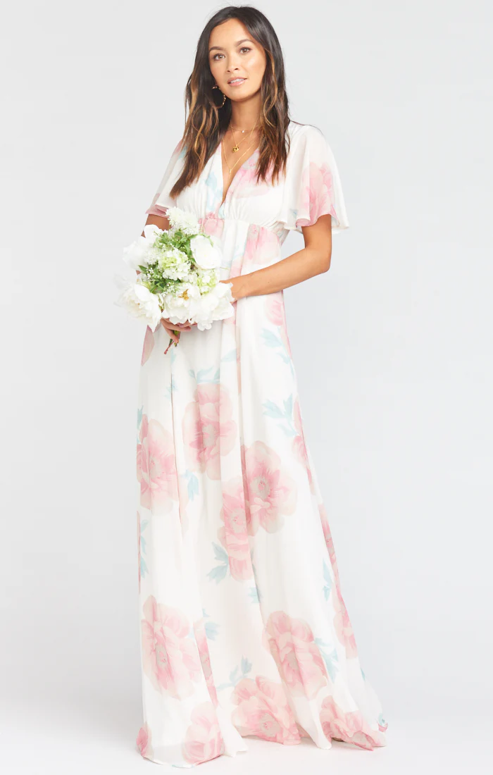 Faye Flutter Maxi Dress - Image 3