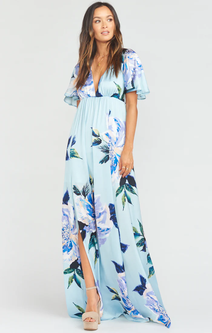 Faye Flutter Maxi Dress - Image 4