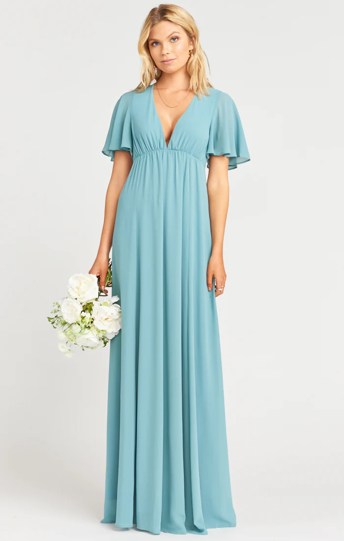 Faye Flutter Maxi Dress - Image 5