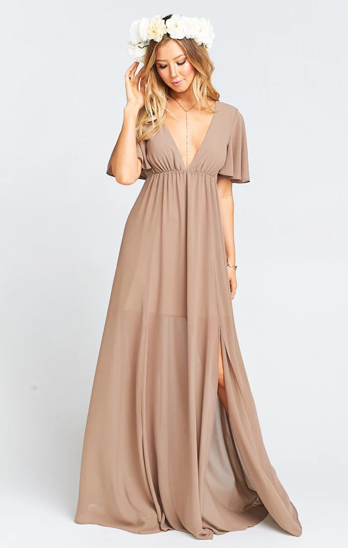 Faye Flutter Maxi Dress - Image 6