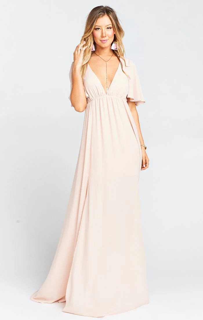 Faye Flutter Maxi Dress - Image 9