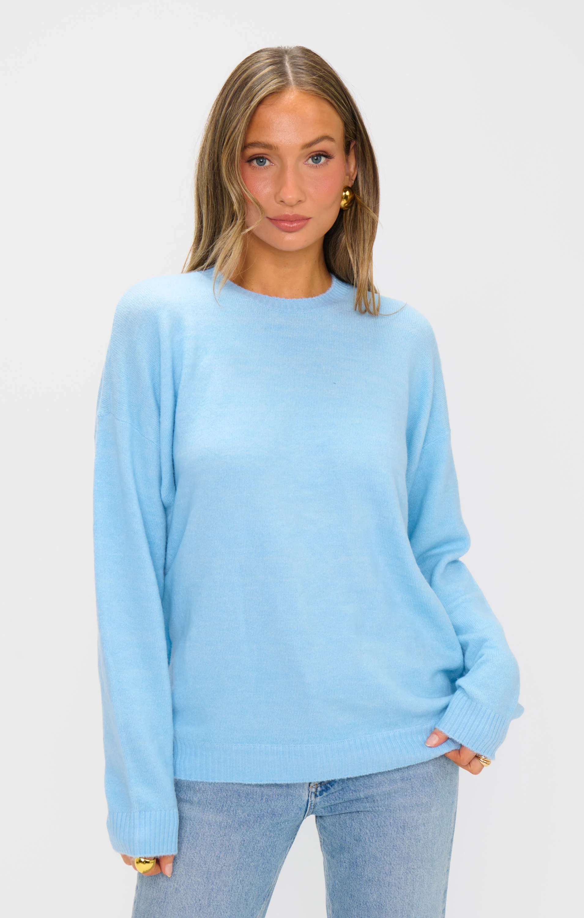 Feel Good Sweater ~ Blue Me Away Knit - Image 3