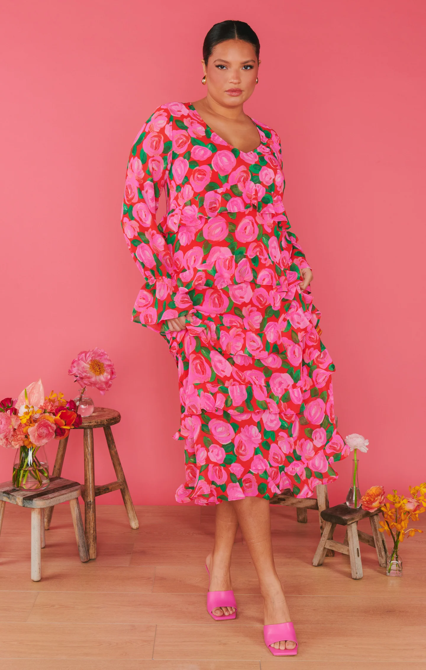 Fleetwood Maxi Dress ~ Rosie Blooms - Image 3