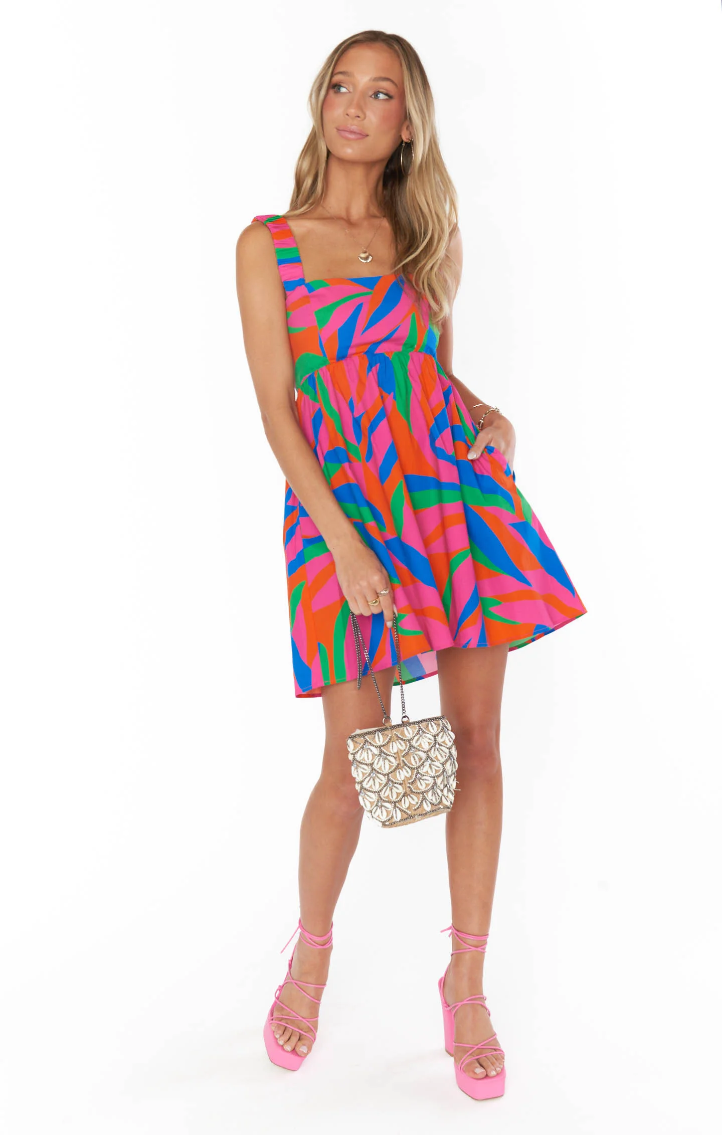 Fling Mini Dress ~ Island Punch - Image 3