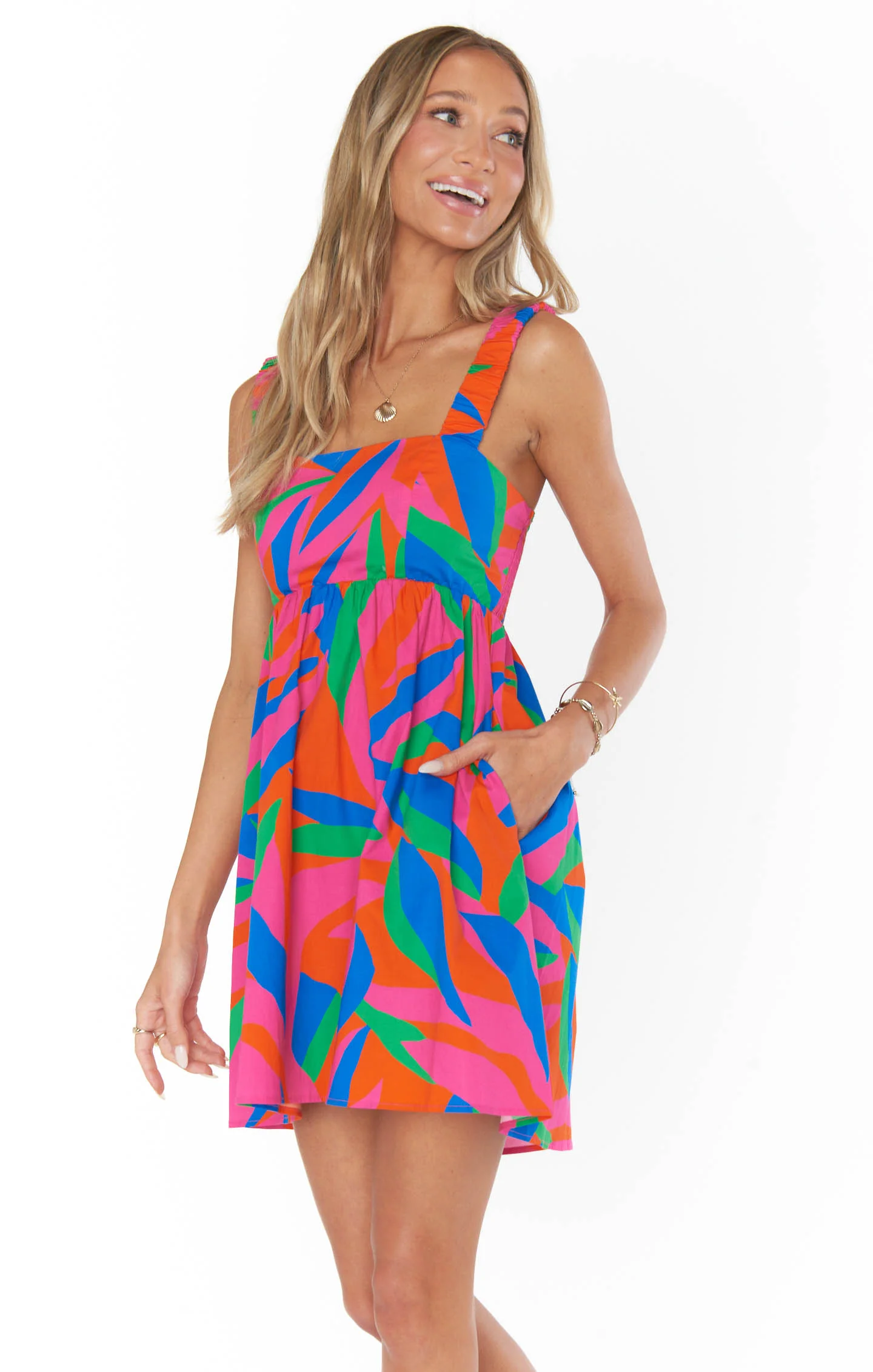 Fling Mini Dress ~ Island Punch - Image 4