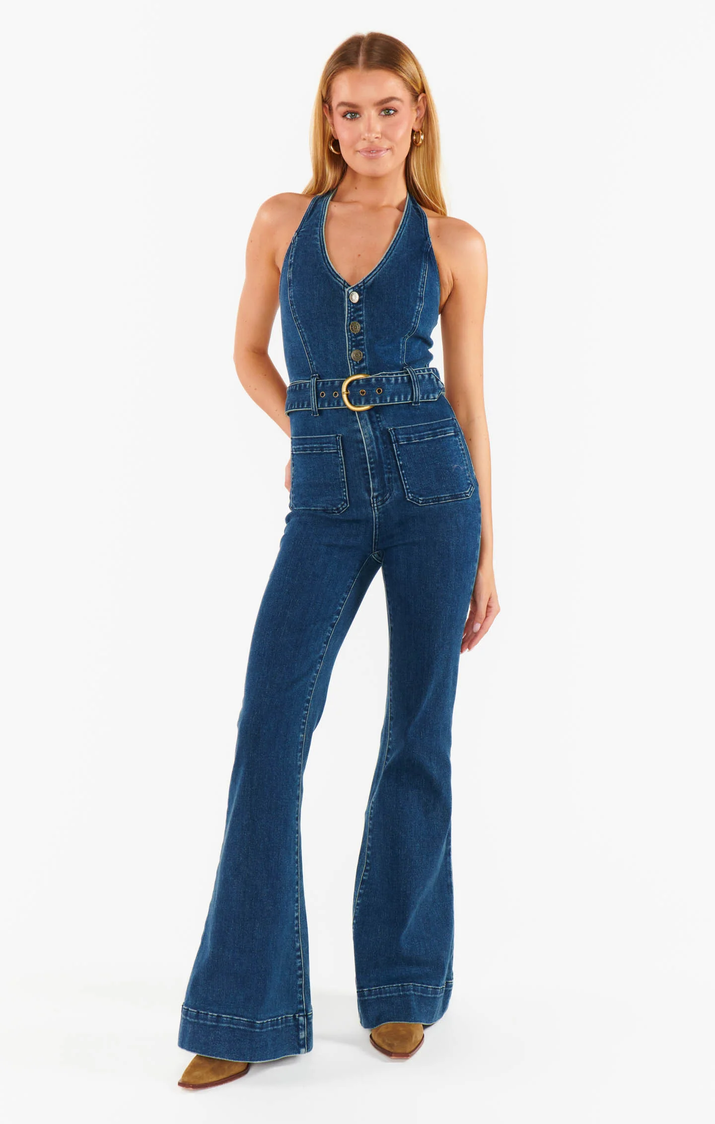Fort Worth Jumpsuit ~ Ridge Blue - Image 5