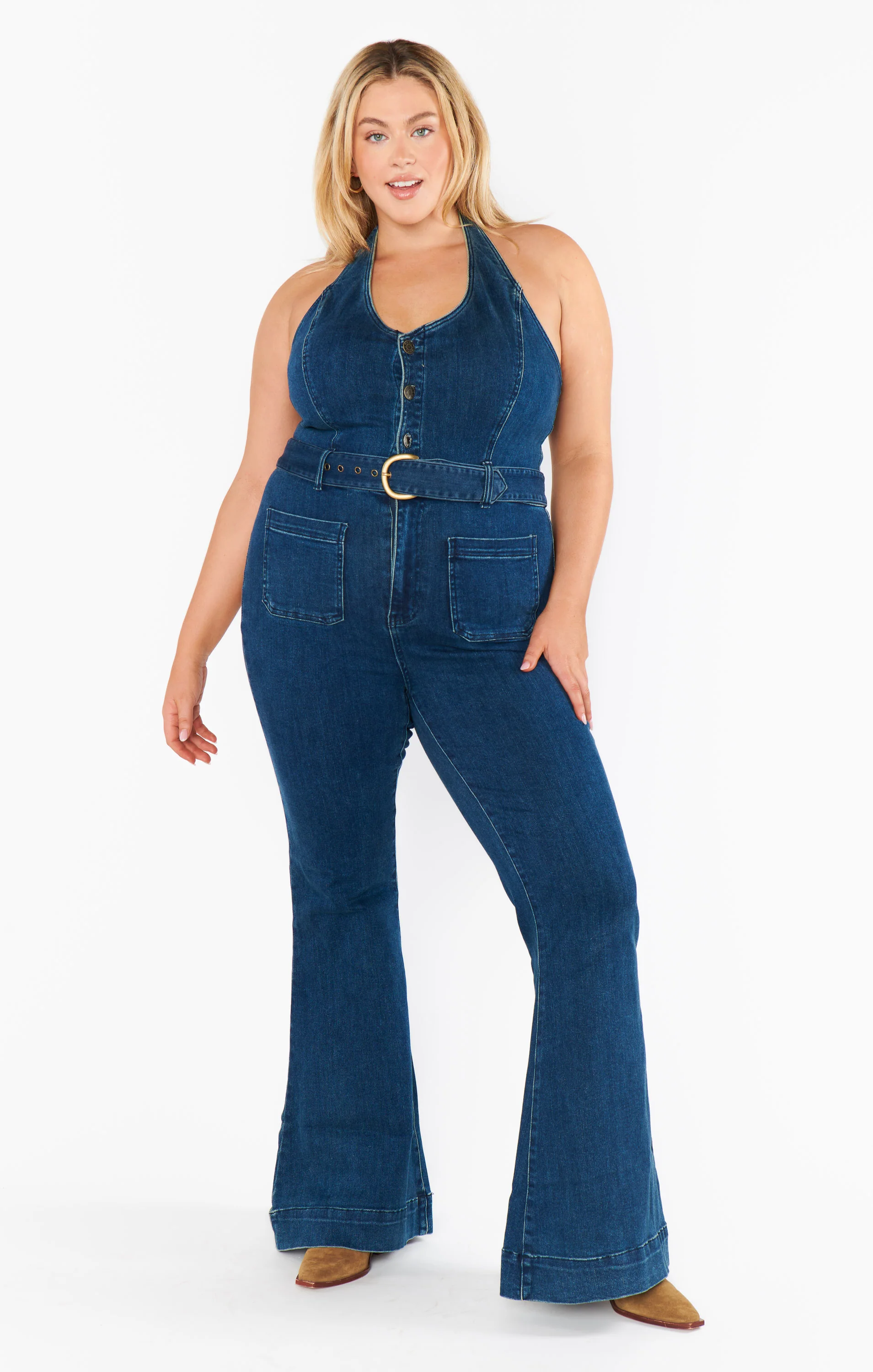 Fort Worth Jumpsuit ~ Ridge Blue - Image 7