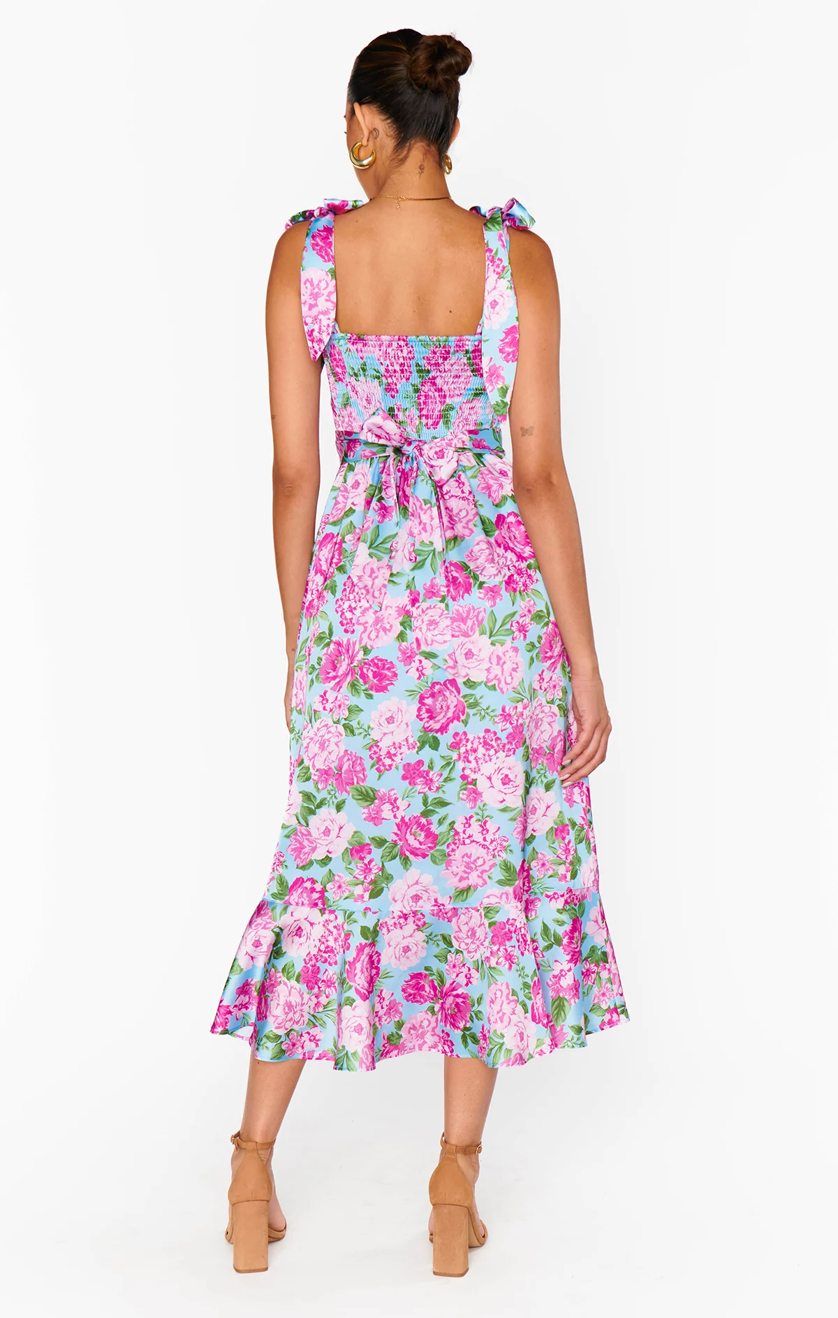 Garden Midi Dress ~ Cottage Floral Multi - Image 9