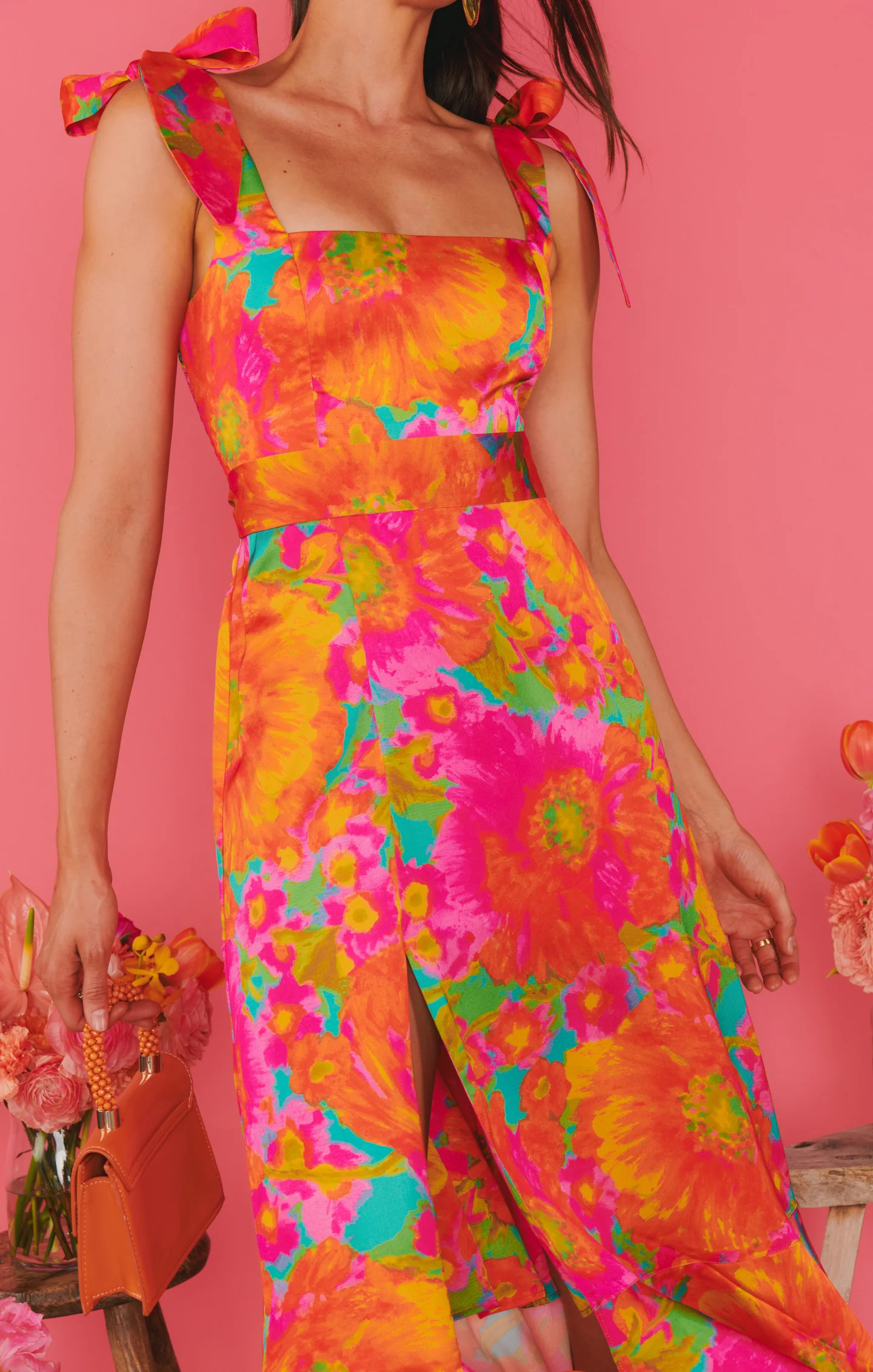 Garden Midi Dress ~ Miss Malibu - Image 5