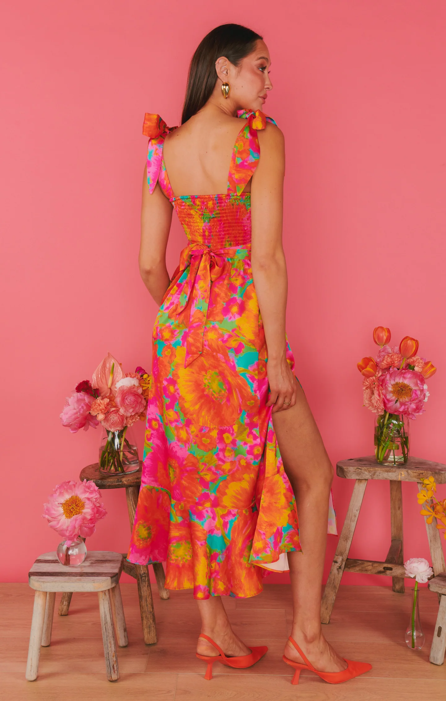 Garden Midi Dress ~ Miss Malibu - Image 6