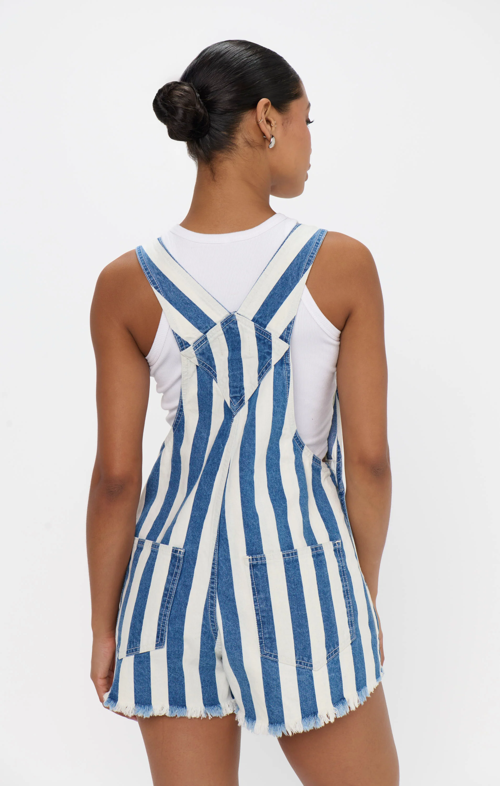 Georgia Overalls ~ Sonoma Stripe - Image 3