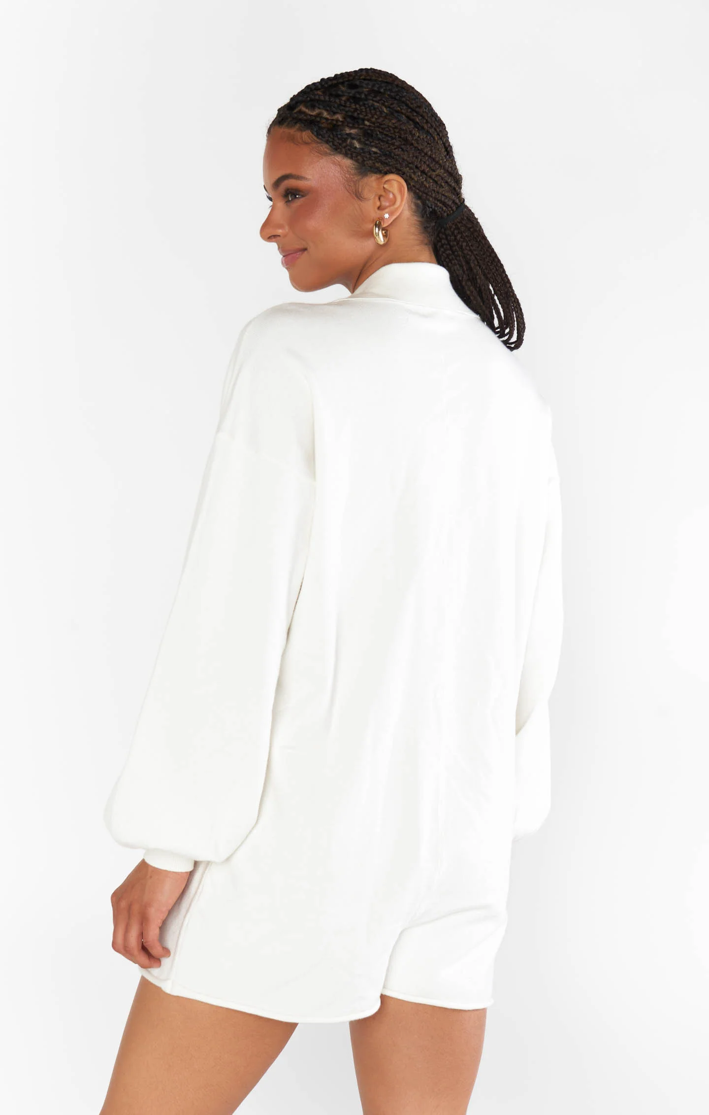 Gianni Romper ~ Cream Knit - Image 5