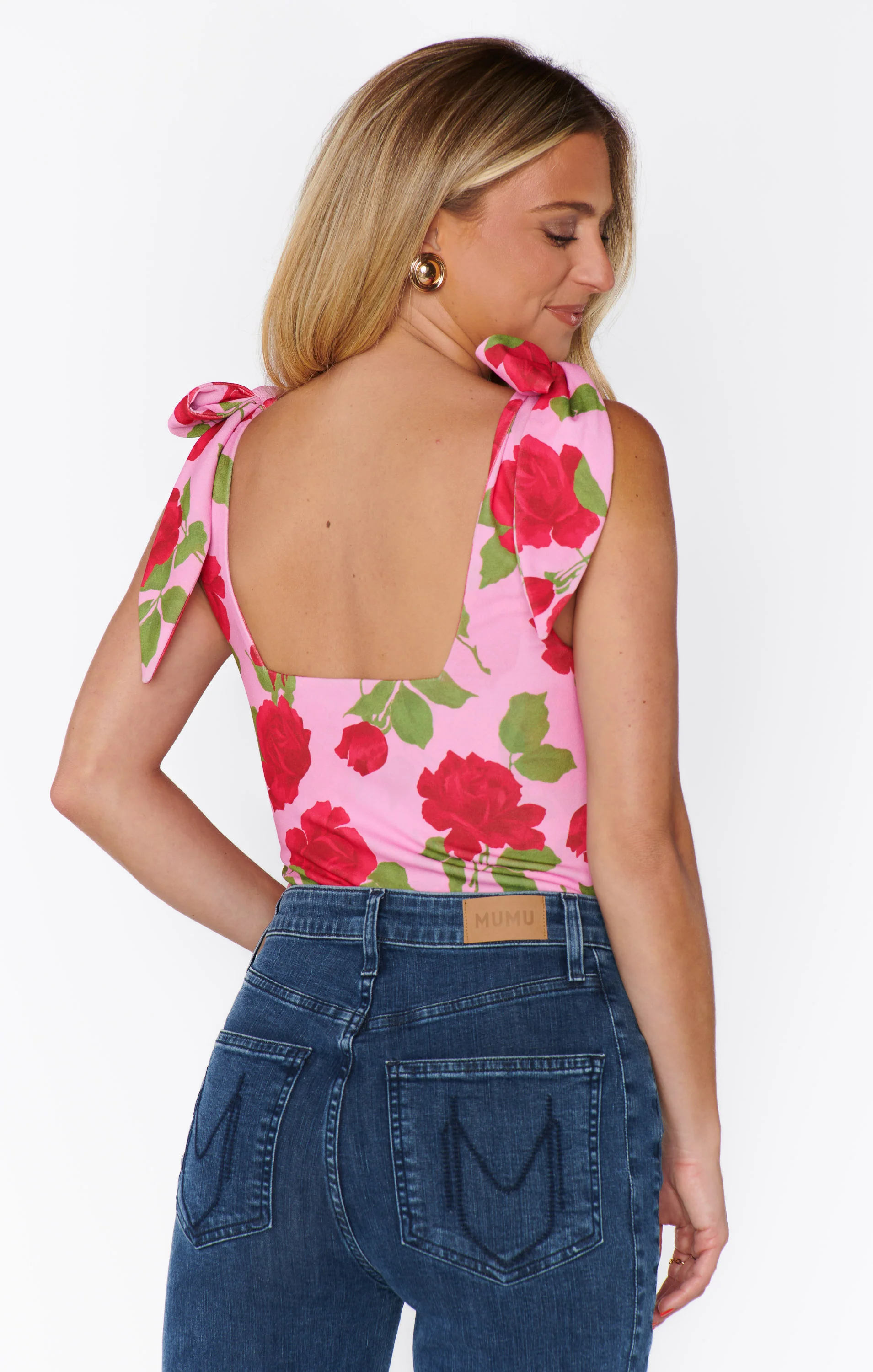 Gidget Bodysuit ~ Heart Throb Floral - Image 2