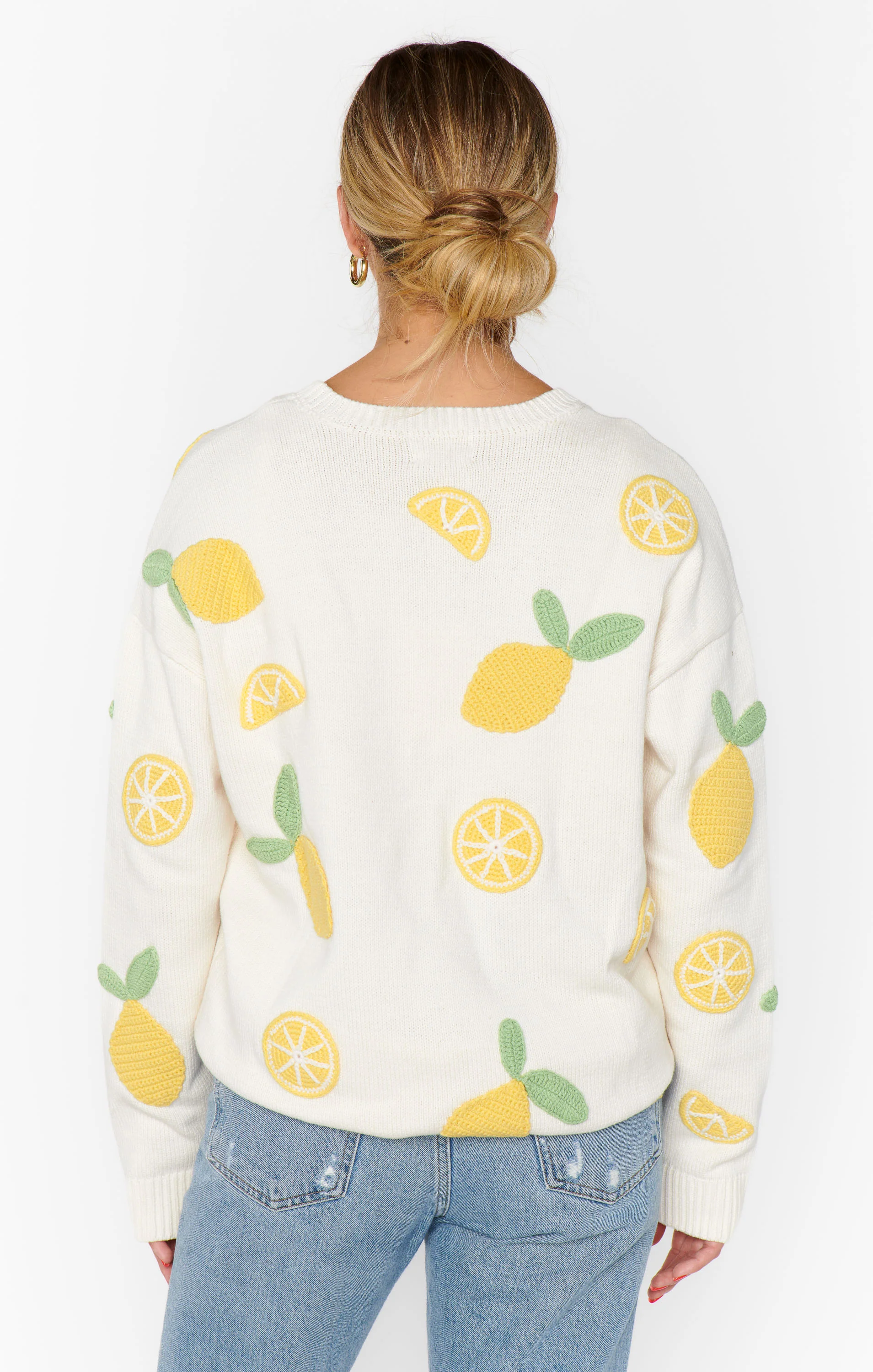 Go To Sweater ~ Lemon Sorbet Knit - Image 5