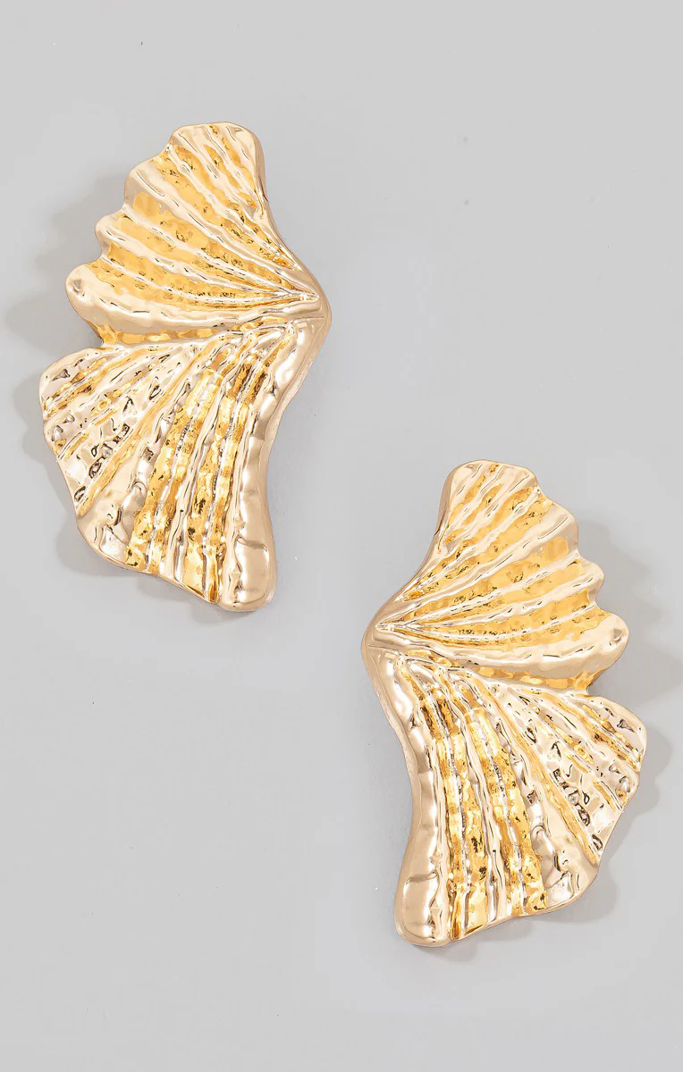 Half Wing Studs ~ Gold - Image 2