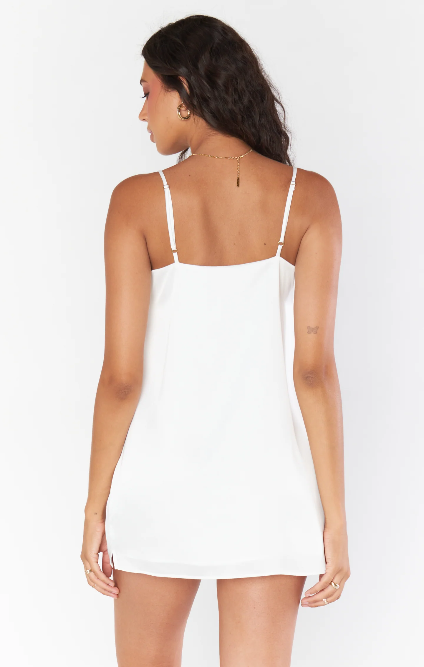 Happily Ever Top Slip ~ Ivory Luxe Satin - Image 6