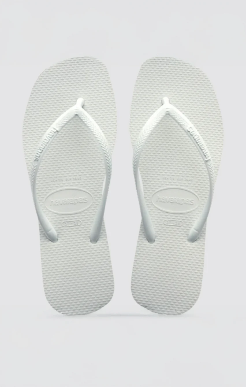 Havaianas Slim Square Thong ~ White - Image 6