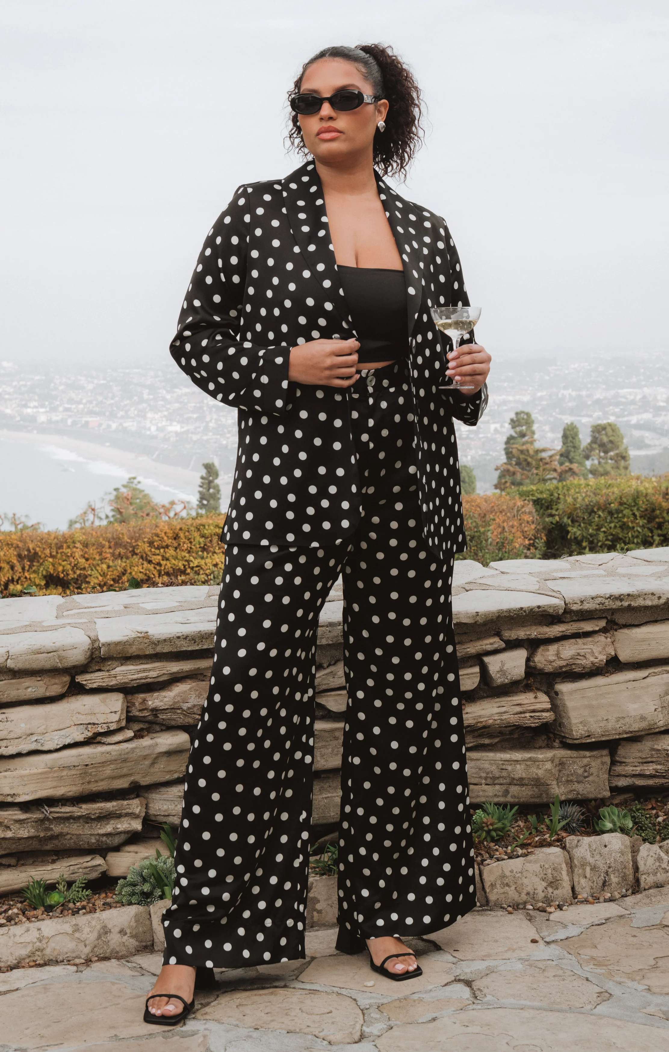 Hayes Trouser ~ Polka Dot - Image 4