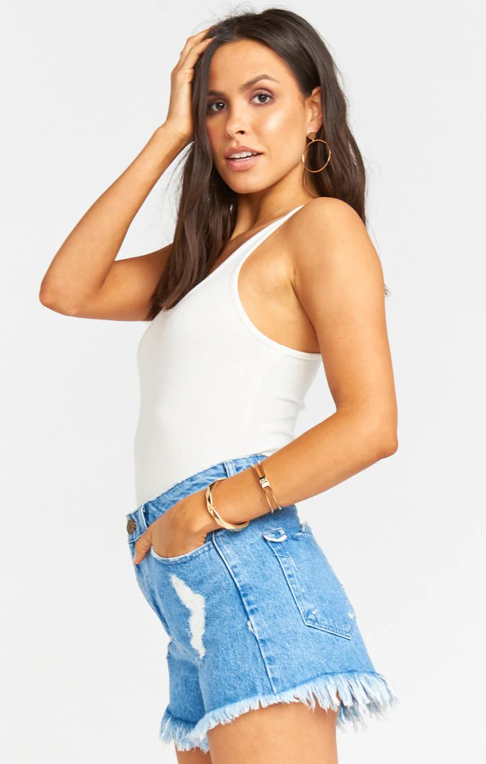 Houston High Waisted Shorts ~ Tide - Image 10
