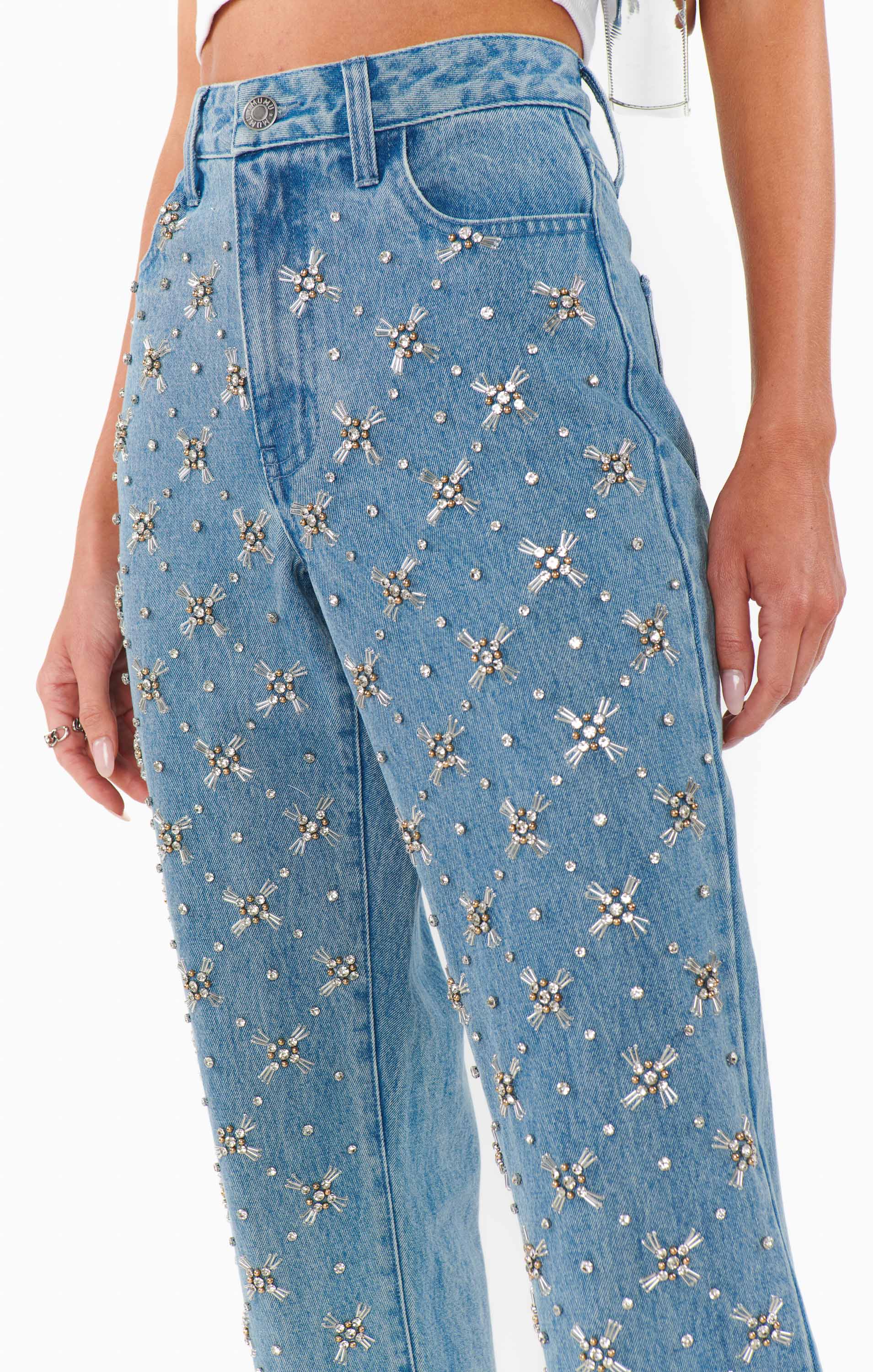 Icon Jeans ~ Jeweled Indigo - Image 2