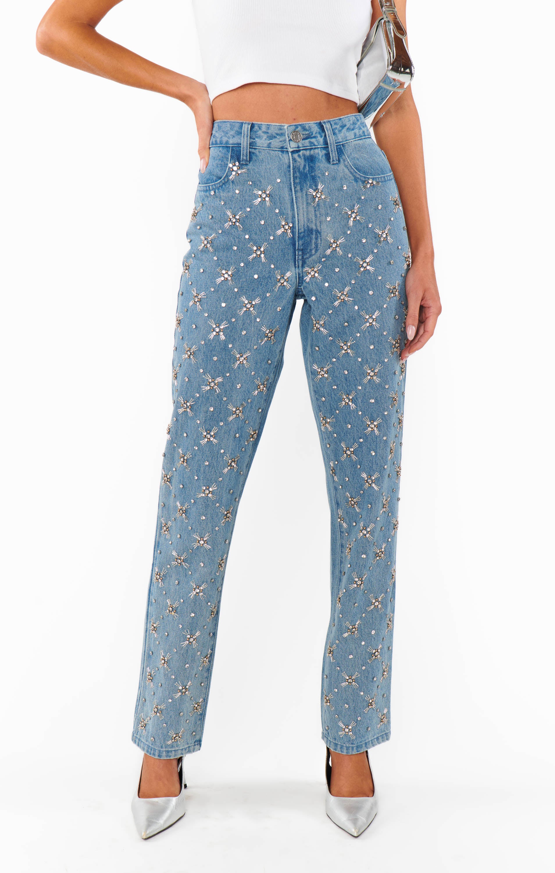 Icon Jeans ~ Jeweled Indigo - Image 7