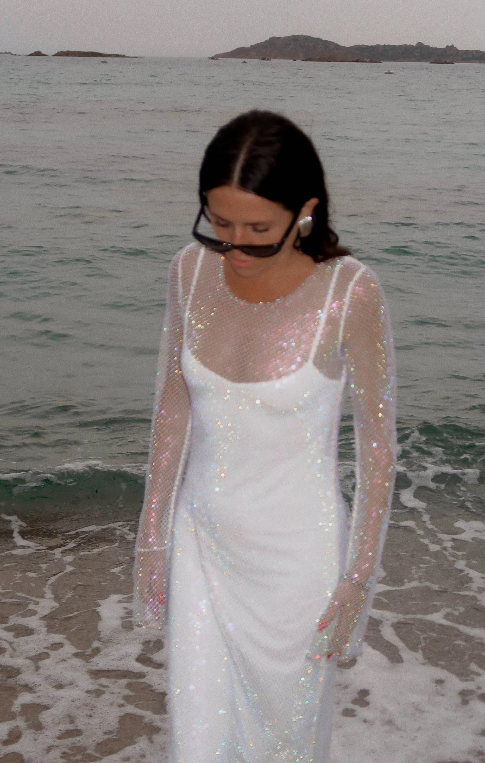 Iconic Maxi Dress ~ White Glitz - Image 4