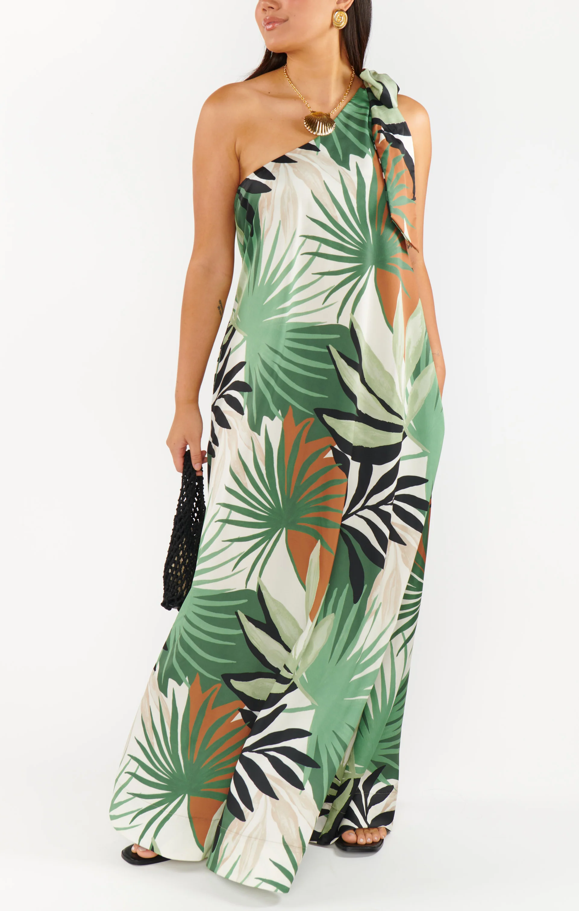 Jackie Maxi Dress ~ Caribbean Palms - Image 3