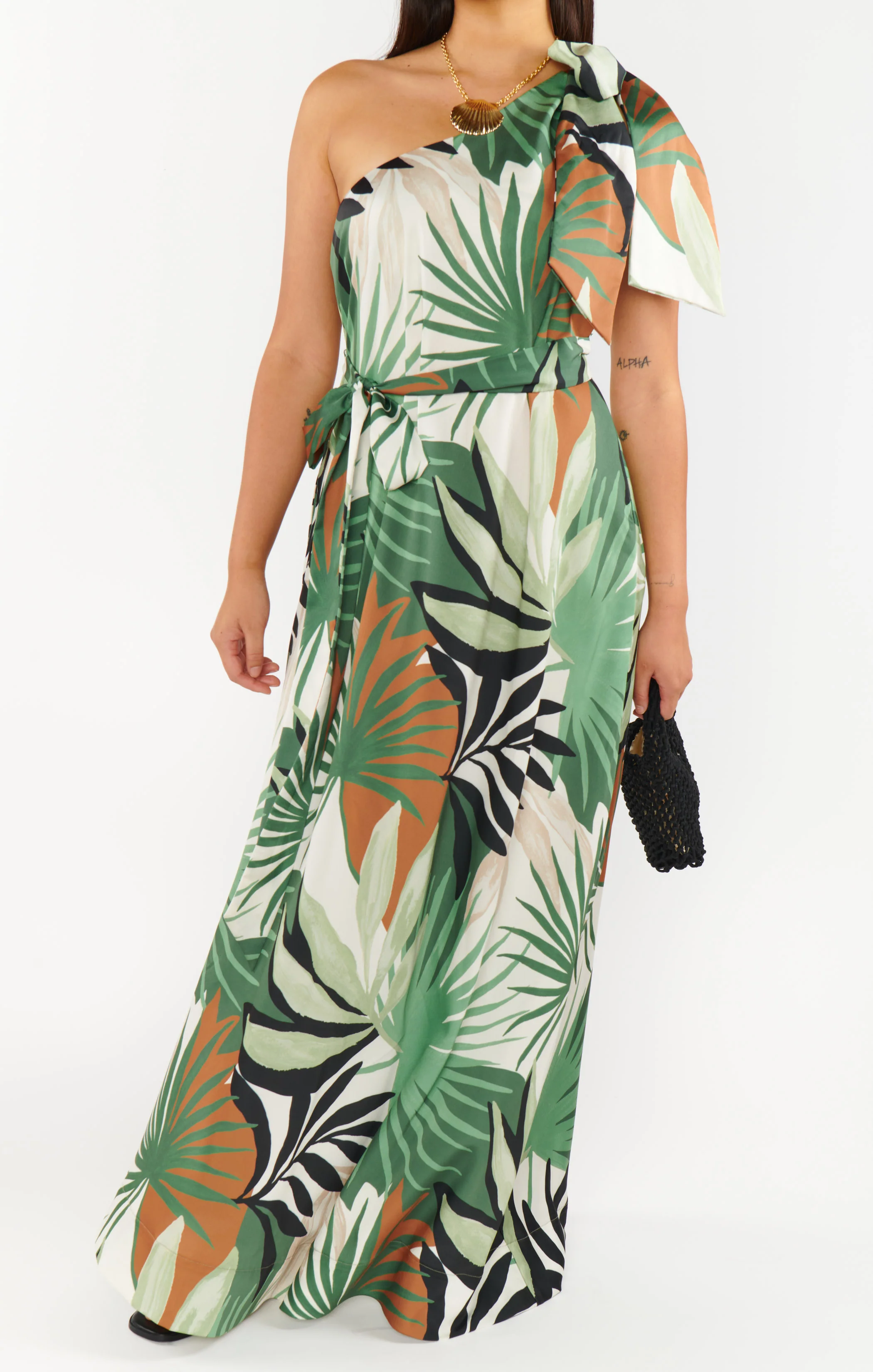 Jackie Maxi Dress ~ Caribbean Palms - Image 6