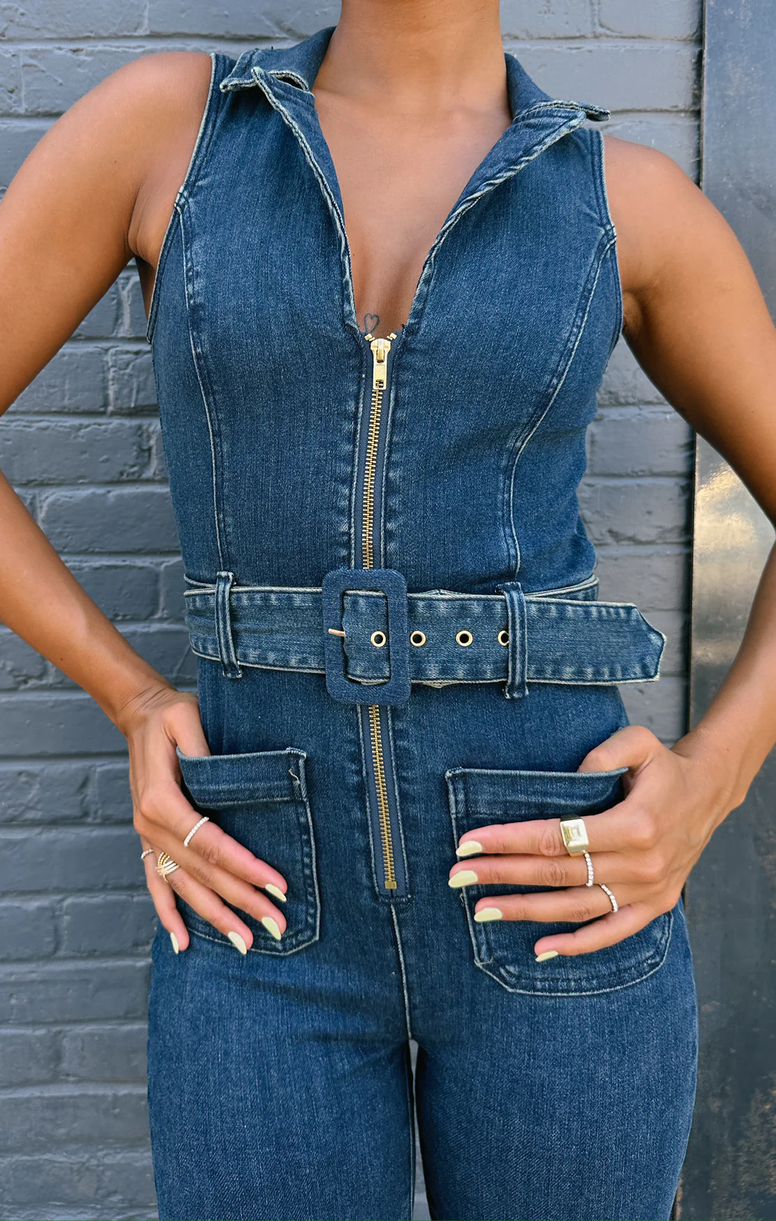 Jacksonville Jumpsuit ~ Thunder - Image 4