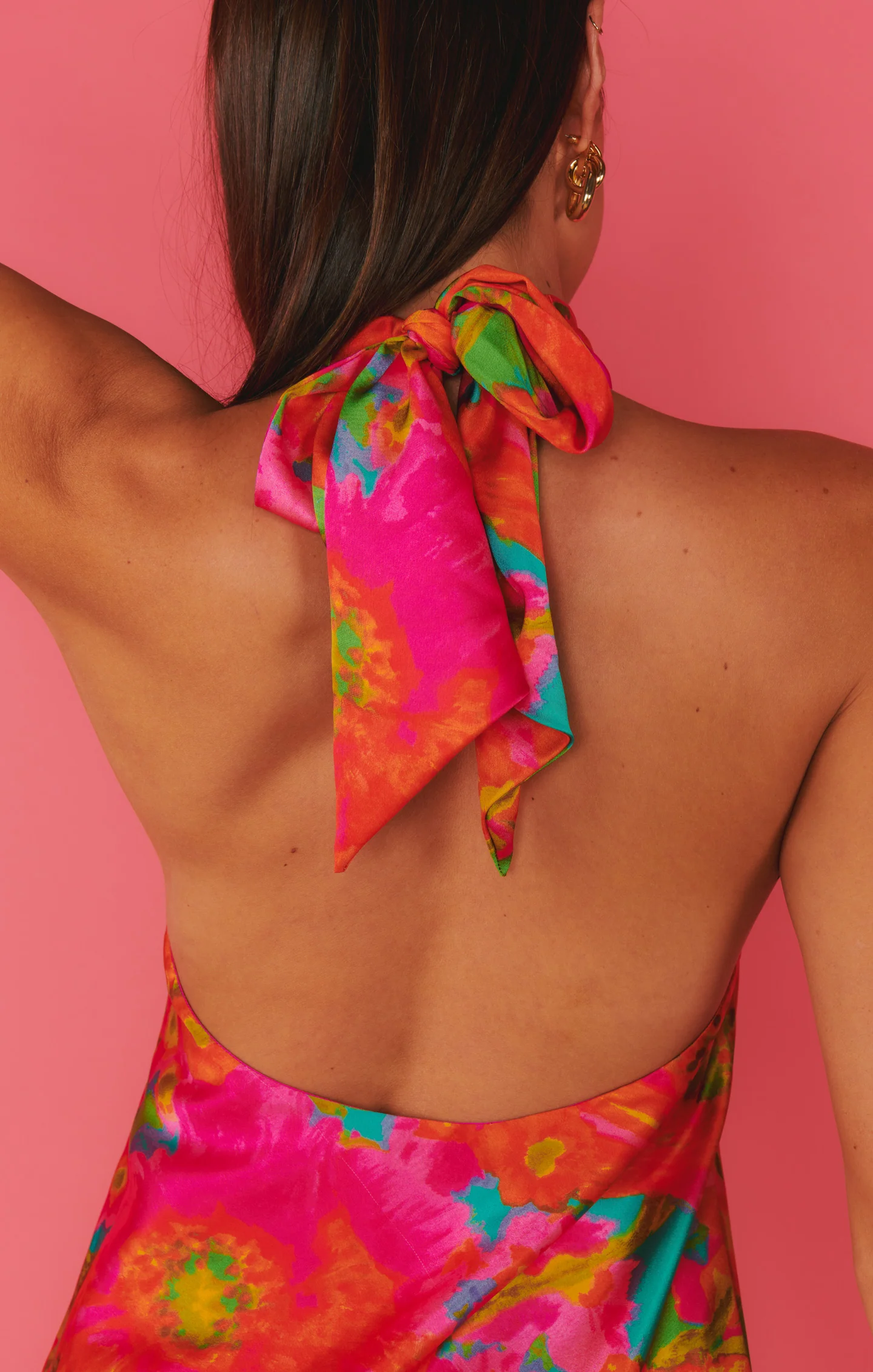 Jasmine Tie Mini Dress ~ Miss Malibu - Image 2