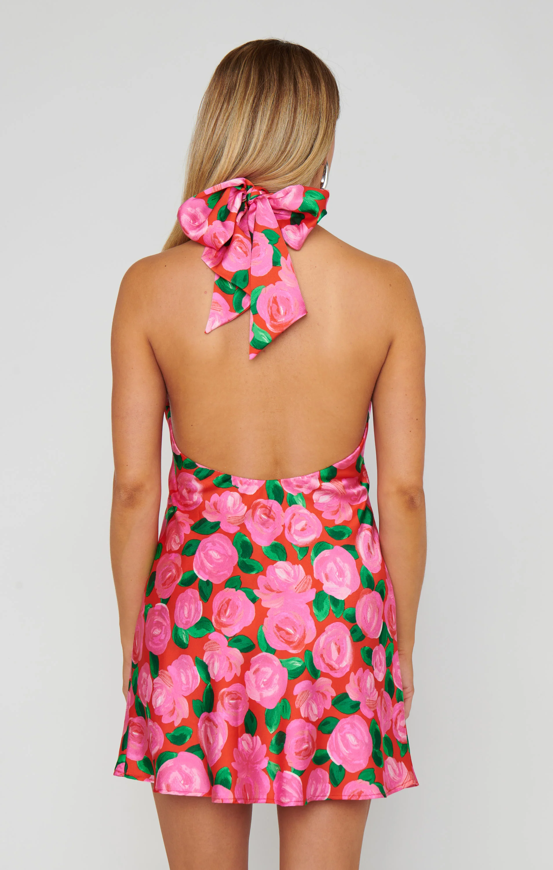 Jasmine Tie Mini Dress ~ Rosie Blooms - Image 4