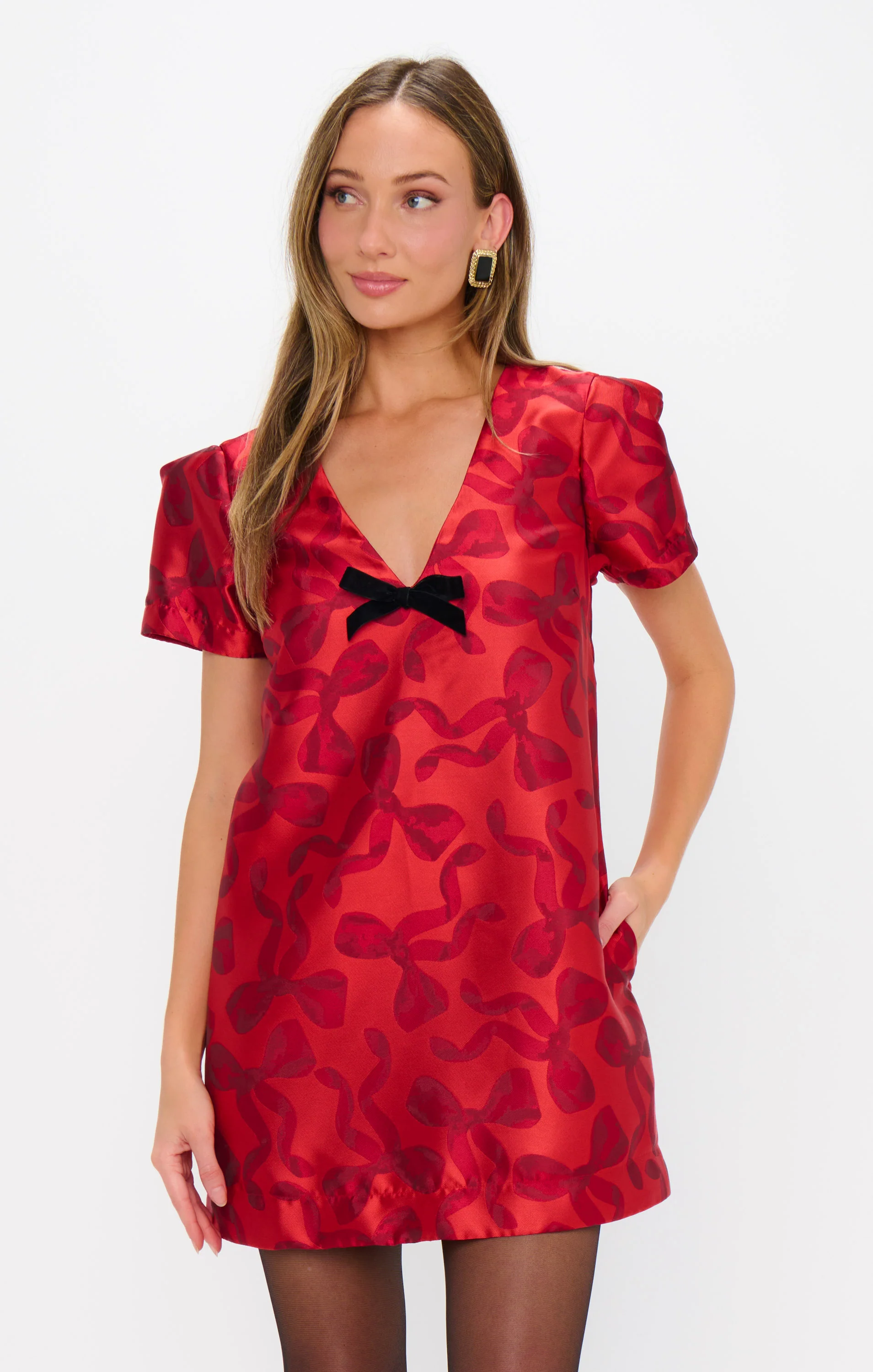 Jeanette Dress ~ Bow What Fun - Image 3