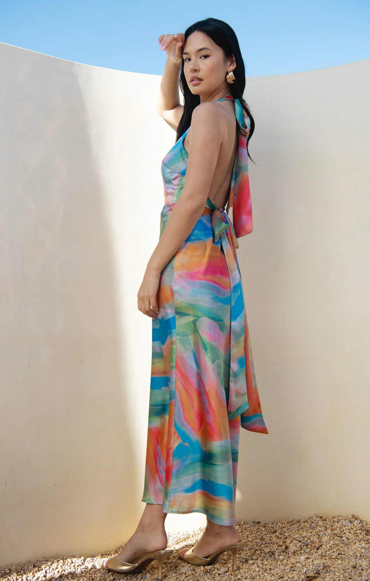 Jessa Maxi Dress ~ Colorful Canvas - Image 2