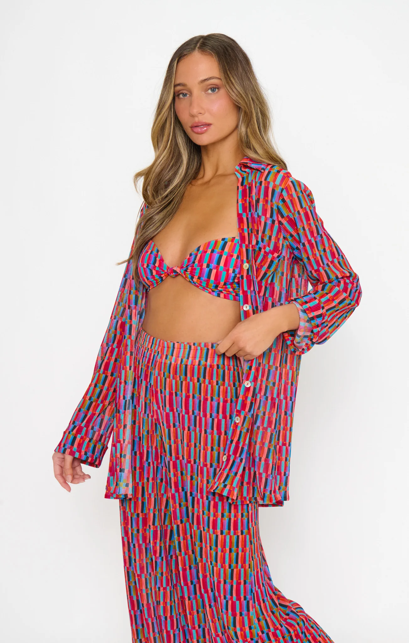 Jet Setter Pants ~ Cabo Crush Geo - Image 3
