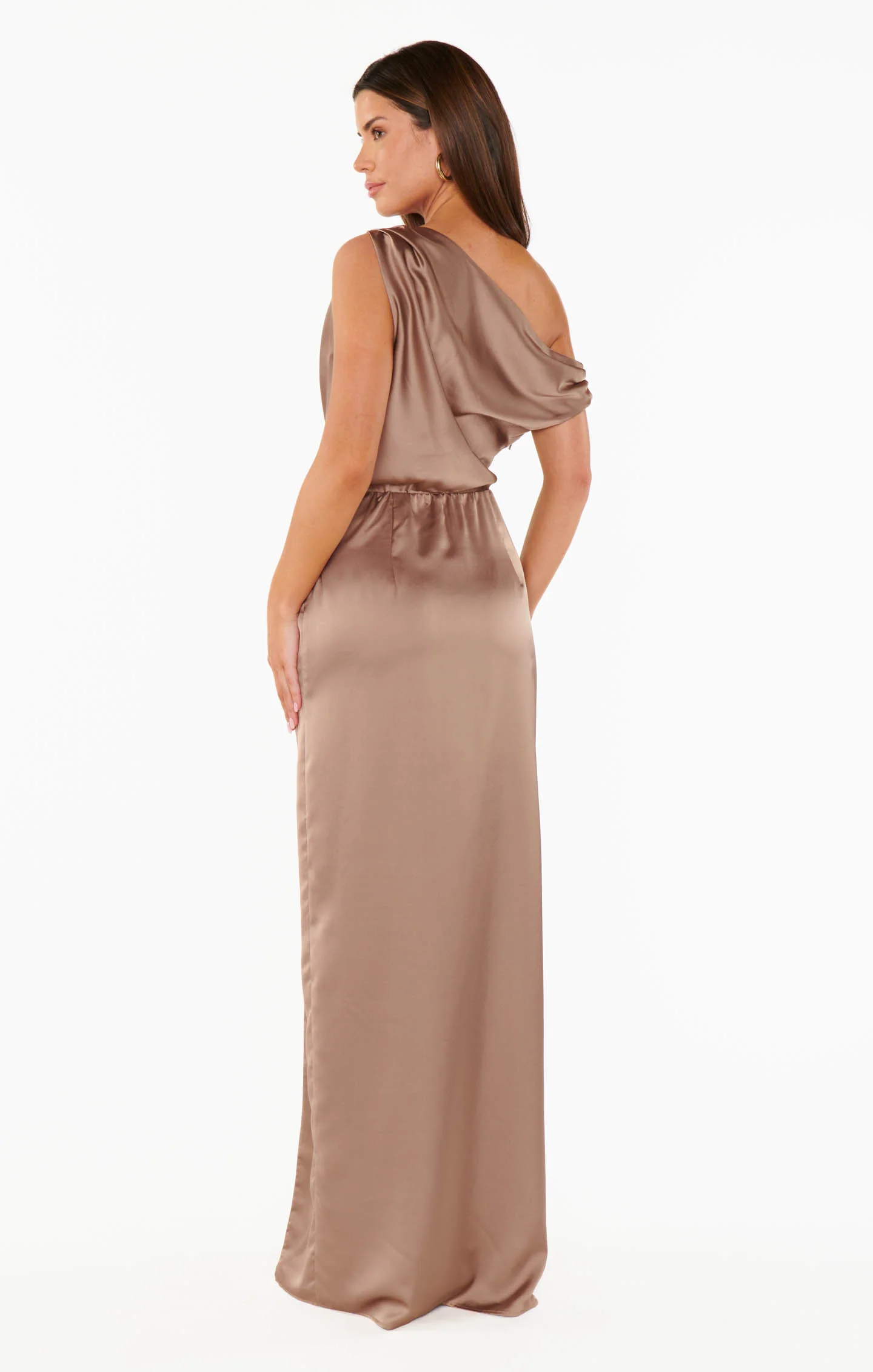 Jodie Dress ~ Dune Luxe Satin - Image 2