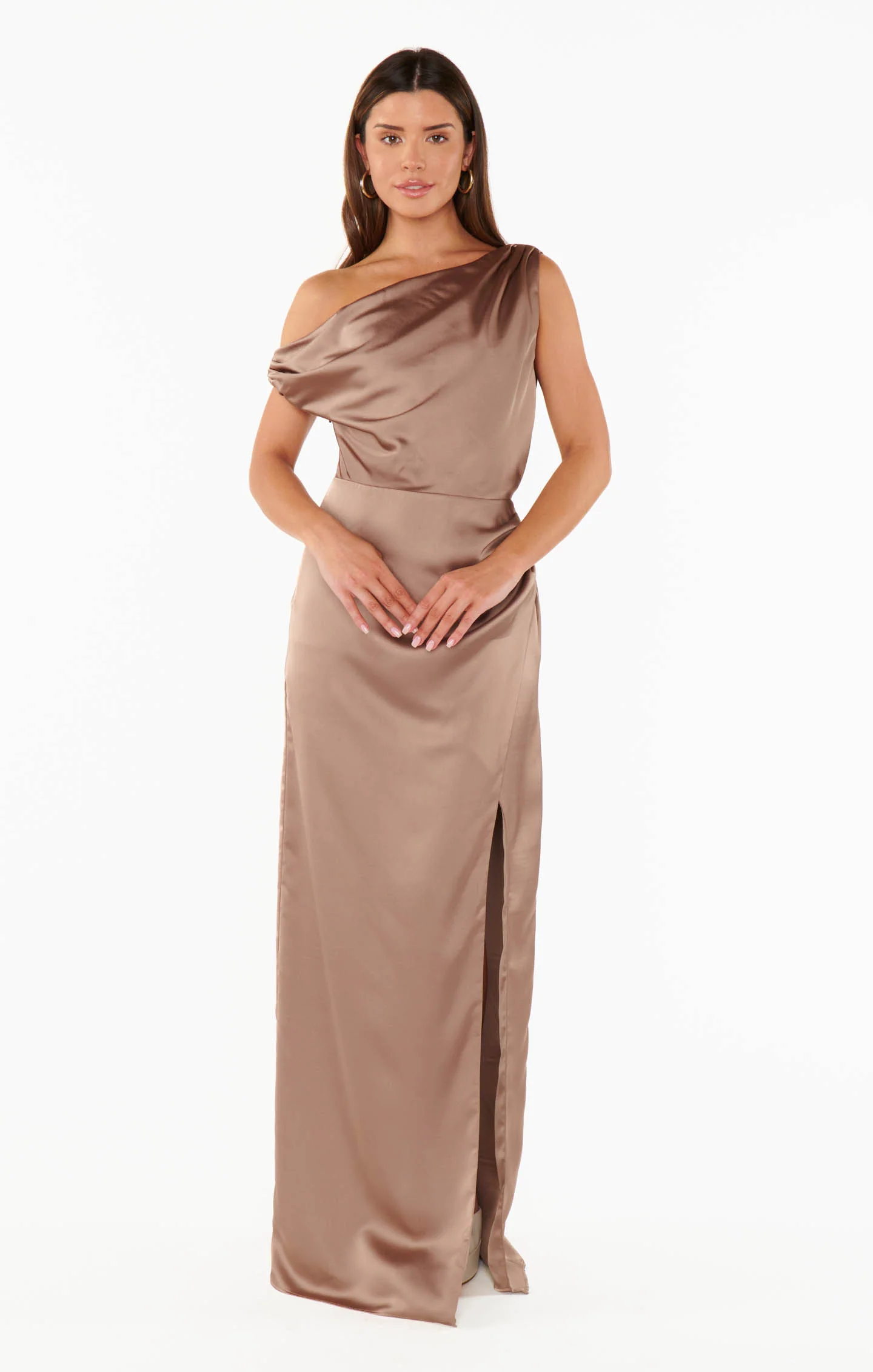 Jodie Dress ~ Dune Luxe Satin - Image 6