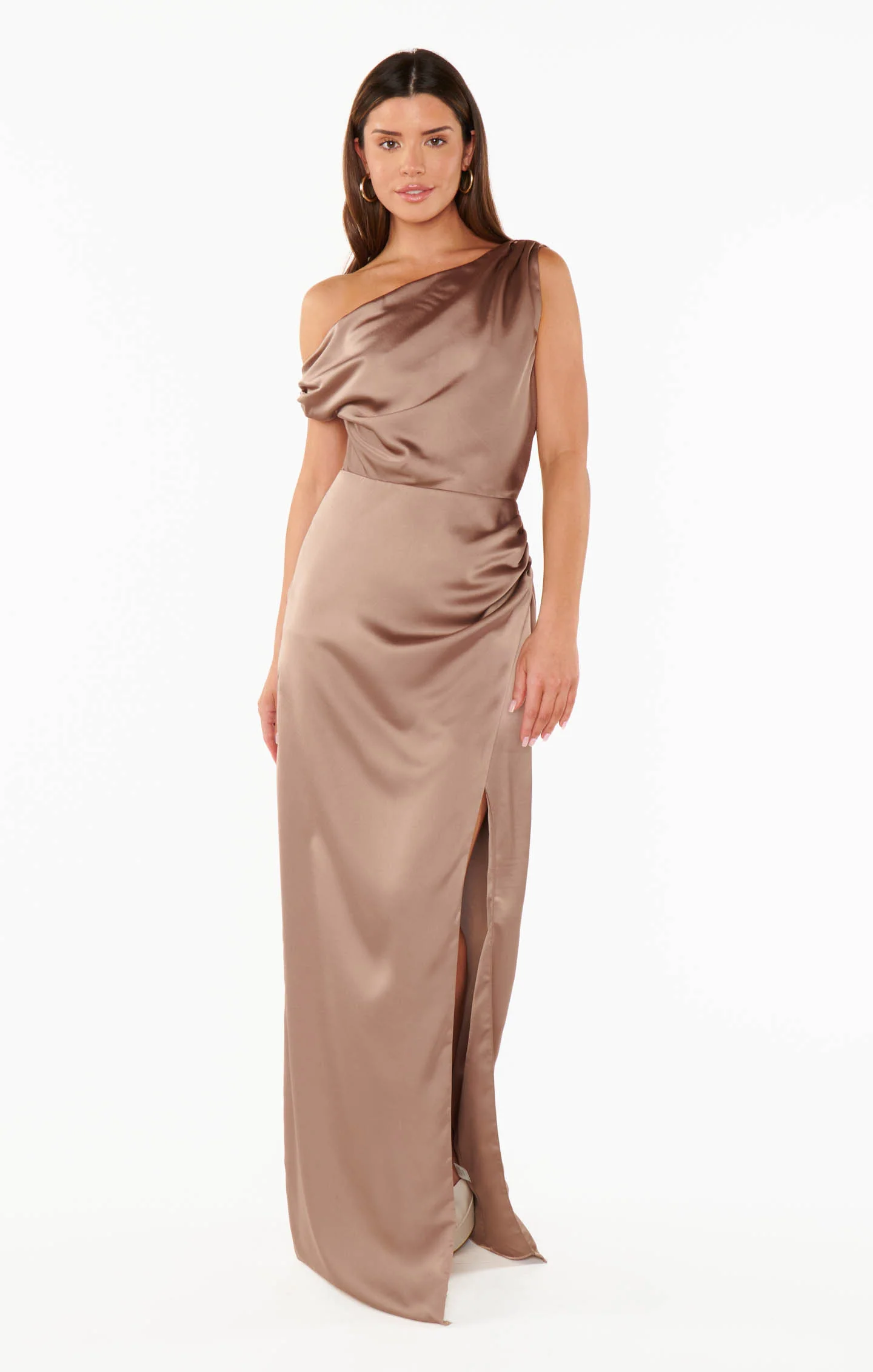 Jodie Dress ~ Dune Luxe Satin - Image 7