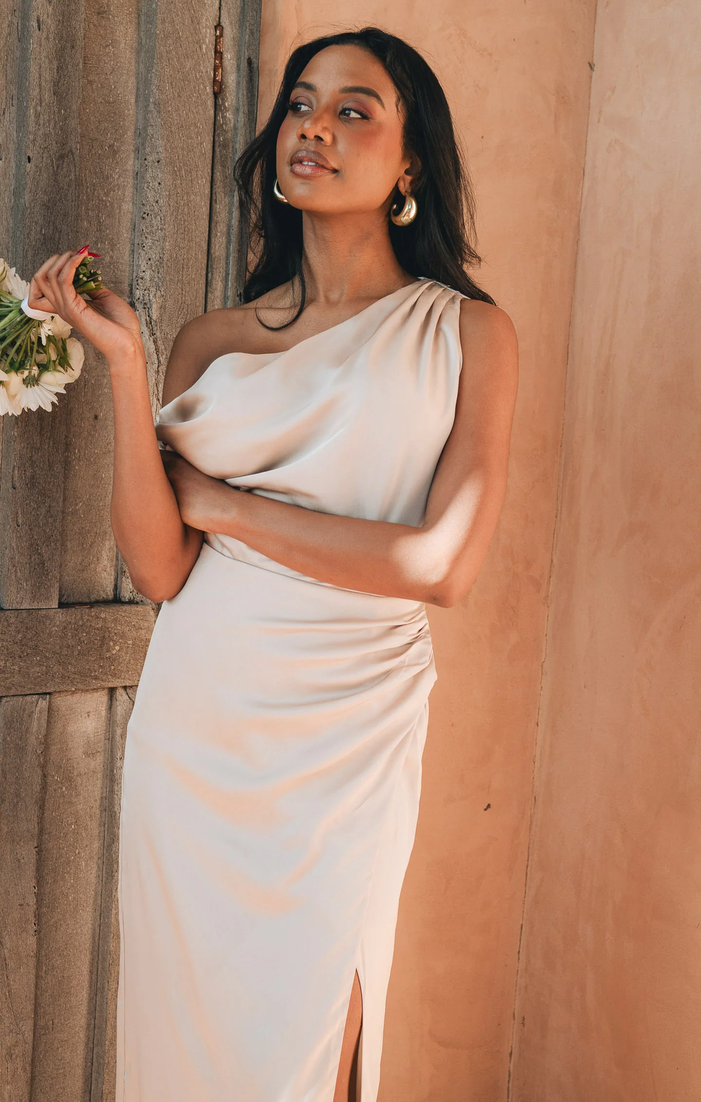 Jodie Dress ~ Show Me The Ring Luxe Satin - Image 4