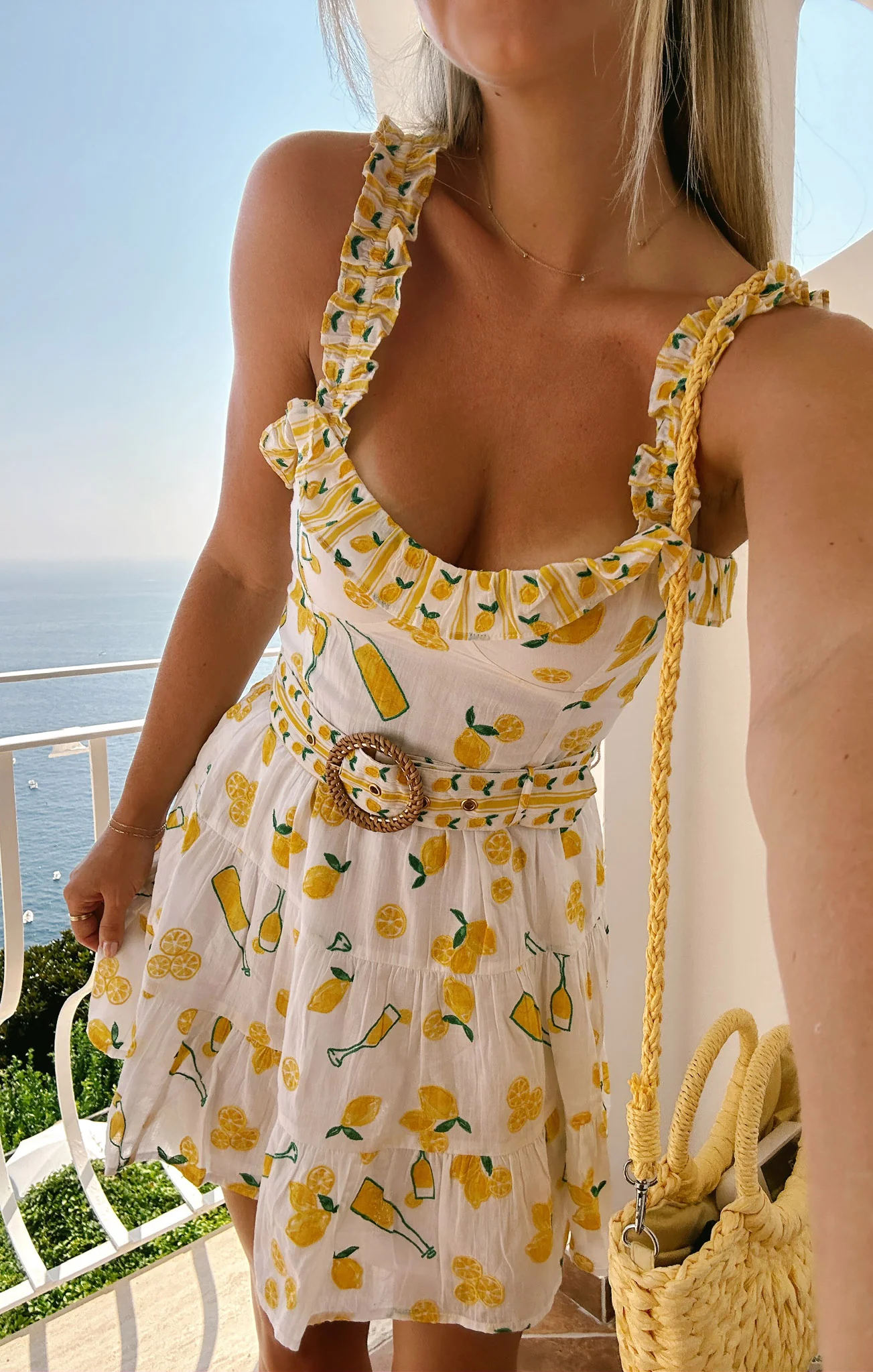Jolene Mini Dress ~ Limoncello Embroidery - Image 4