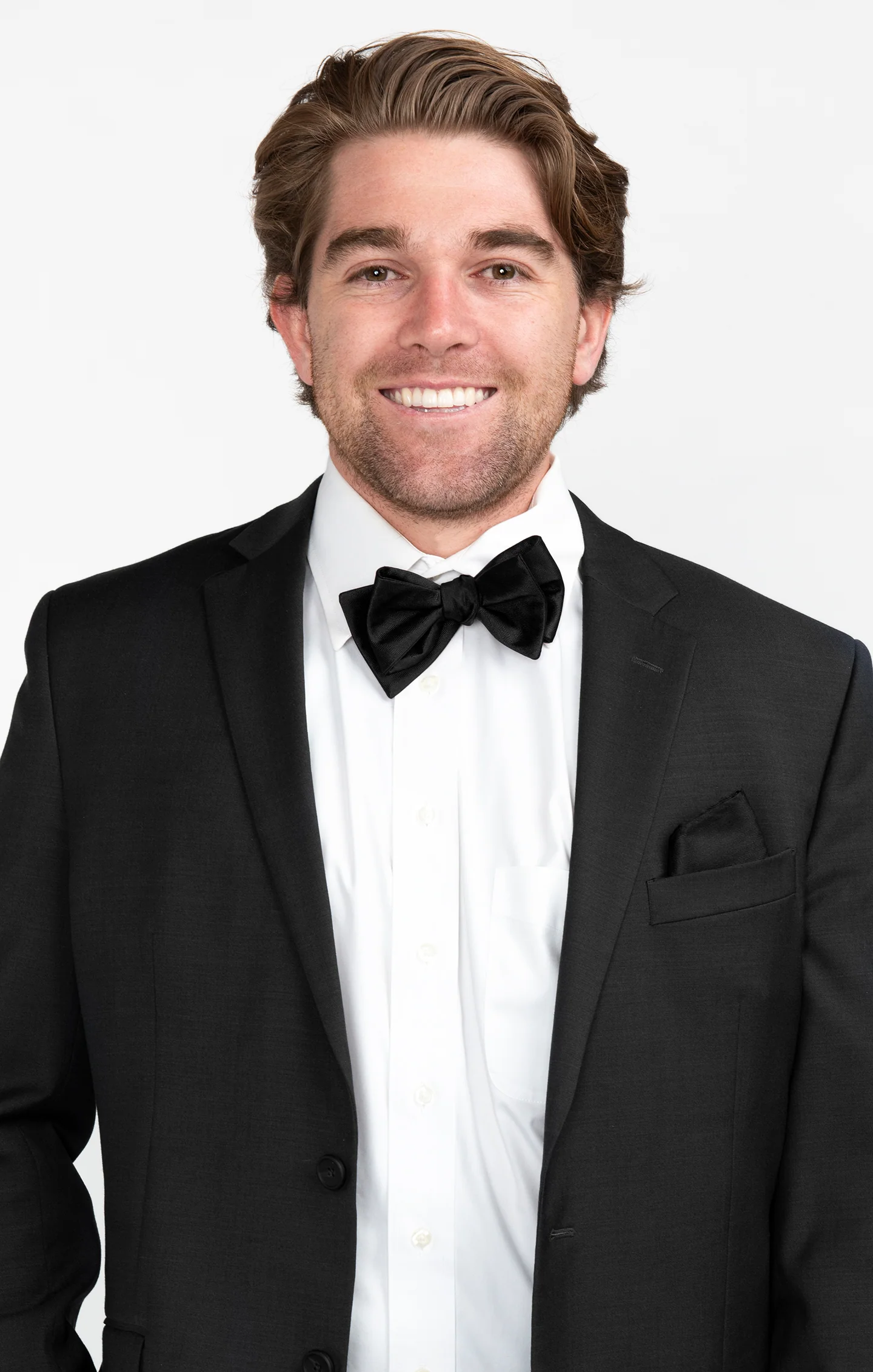 Josh Bow Tie ~ Black Solid - Image 5