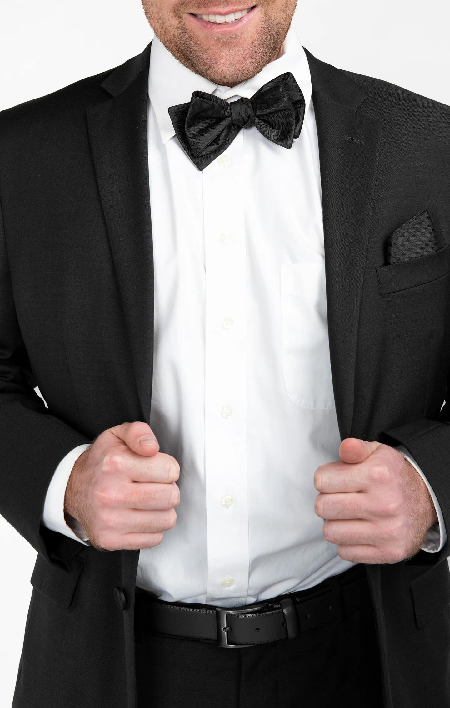 Josh Bow Tie ~ Black Solid - Image 6