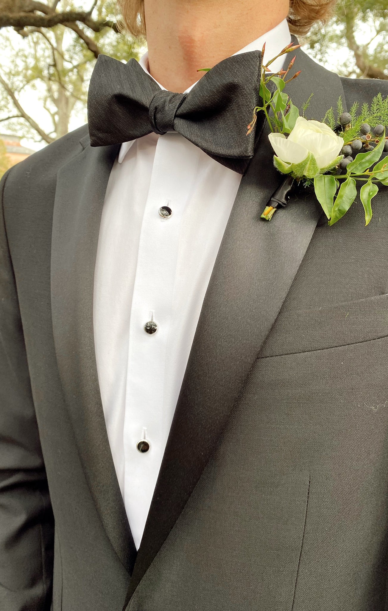 Josh Bow Tie ~ Black Solid - Image 7