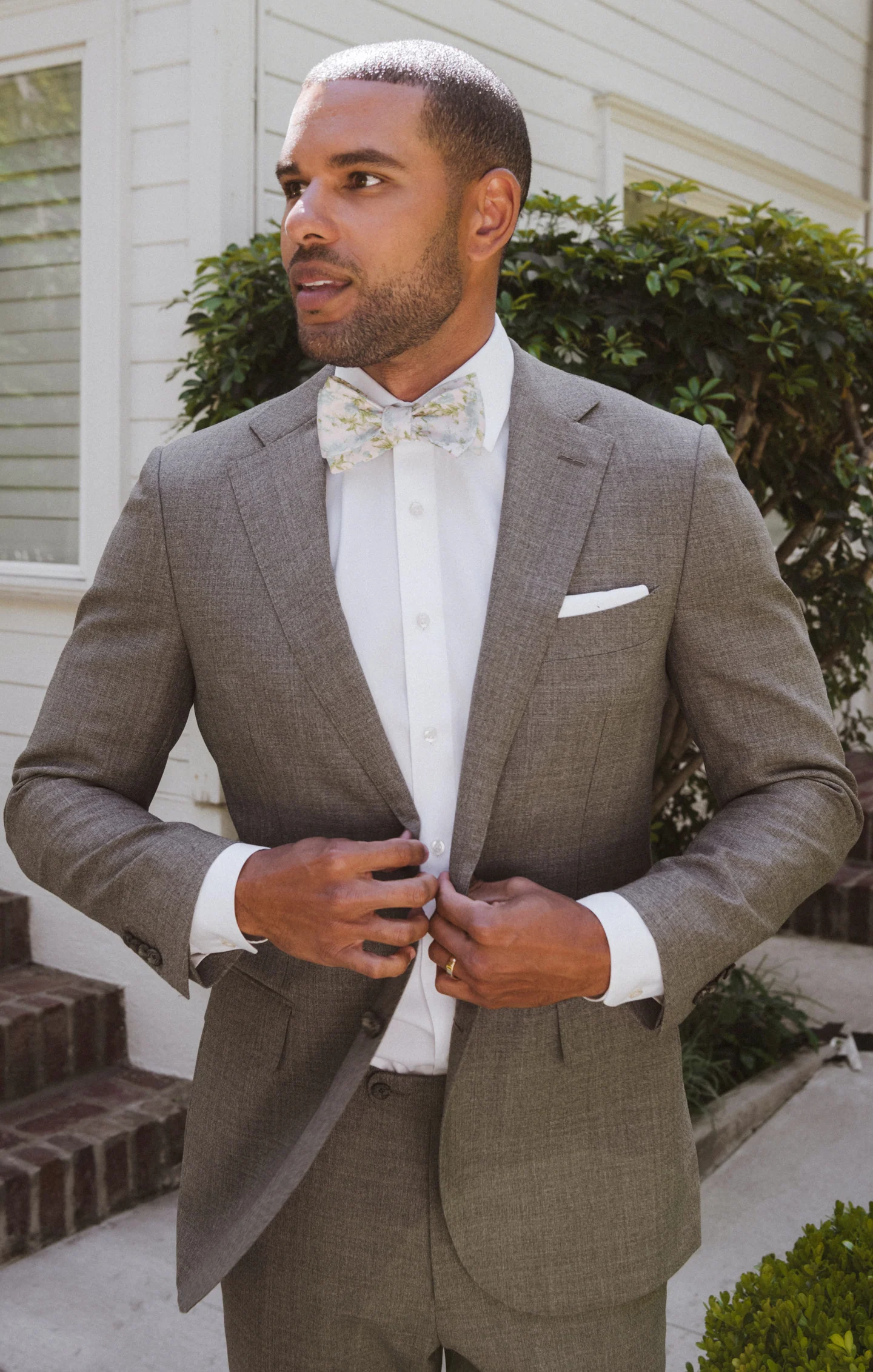 Josh Bow Tie ~ Charming Rose - Image 8