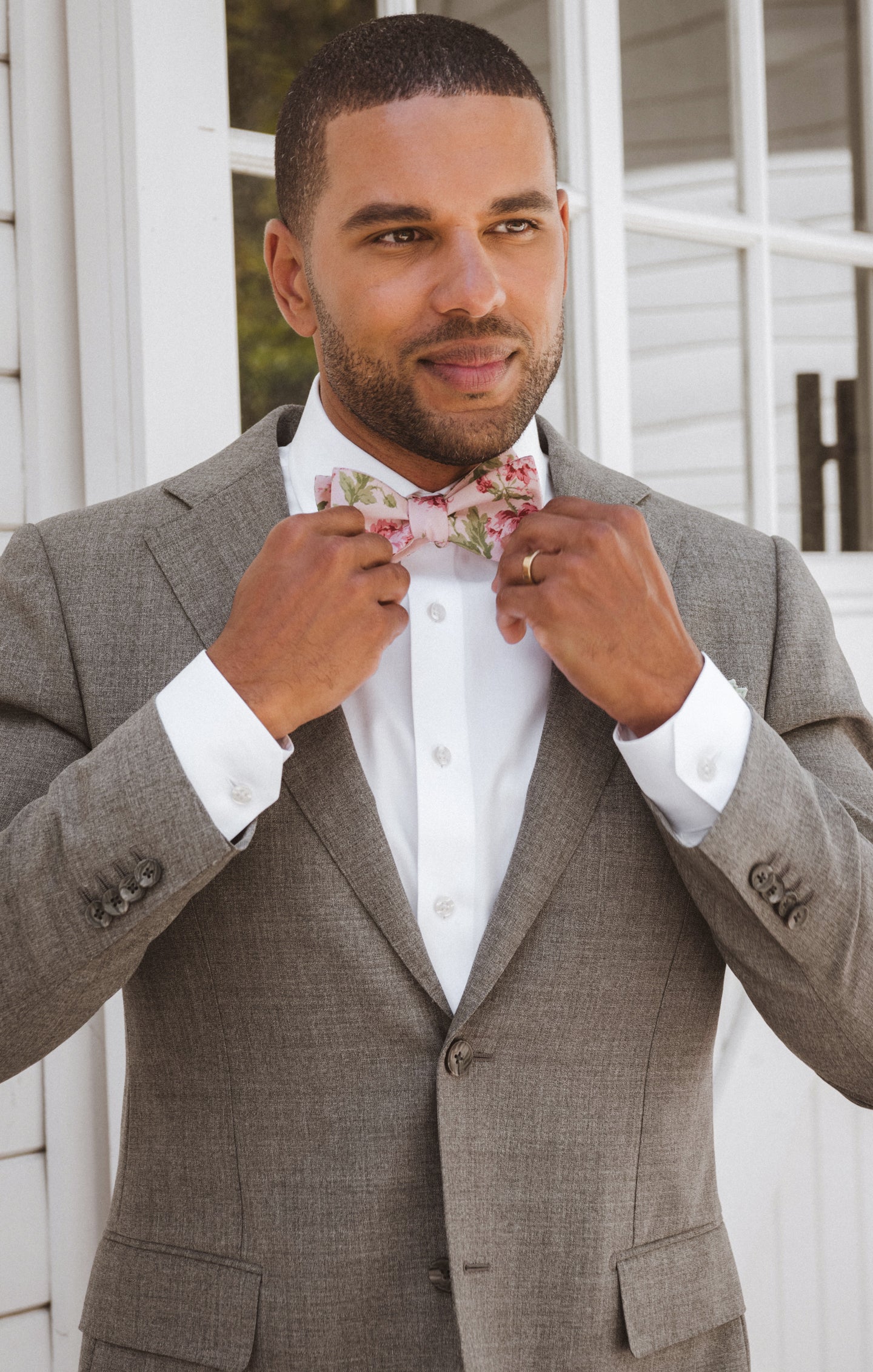 Josh Bow Tie ~ Garden Romantic - Image 5
